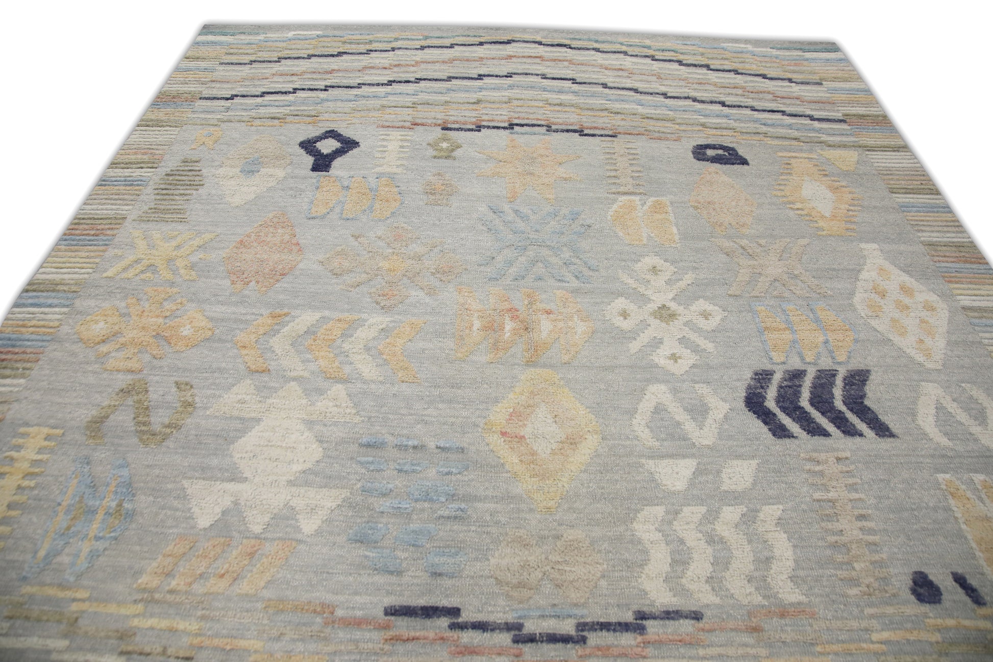 Oriental Flatweave Turkish Kilim 8'10" x 10'8" #6007