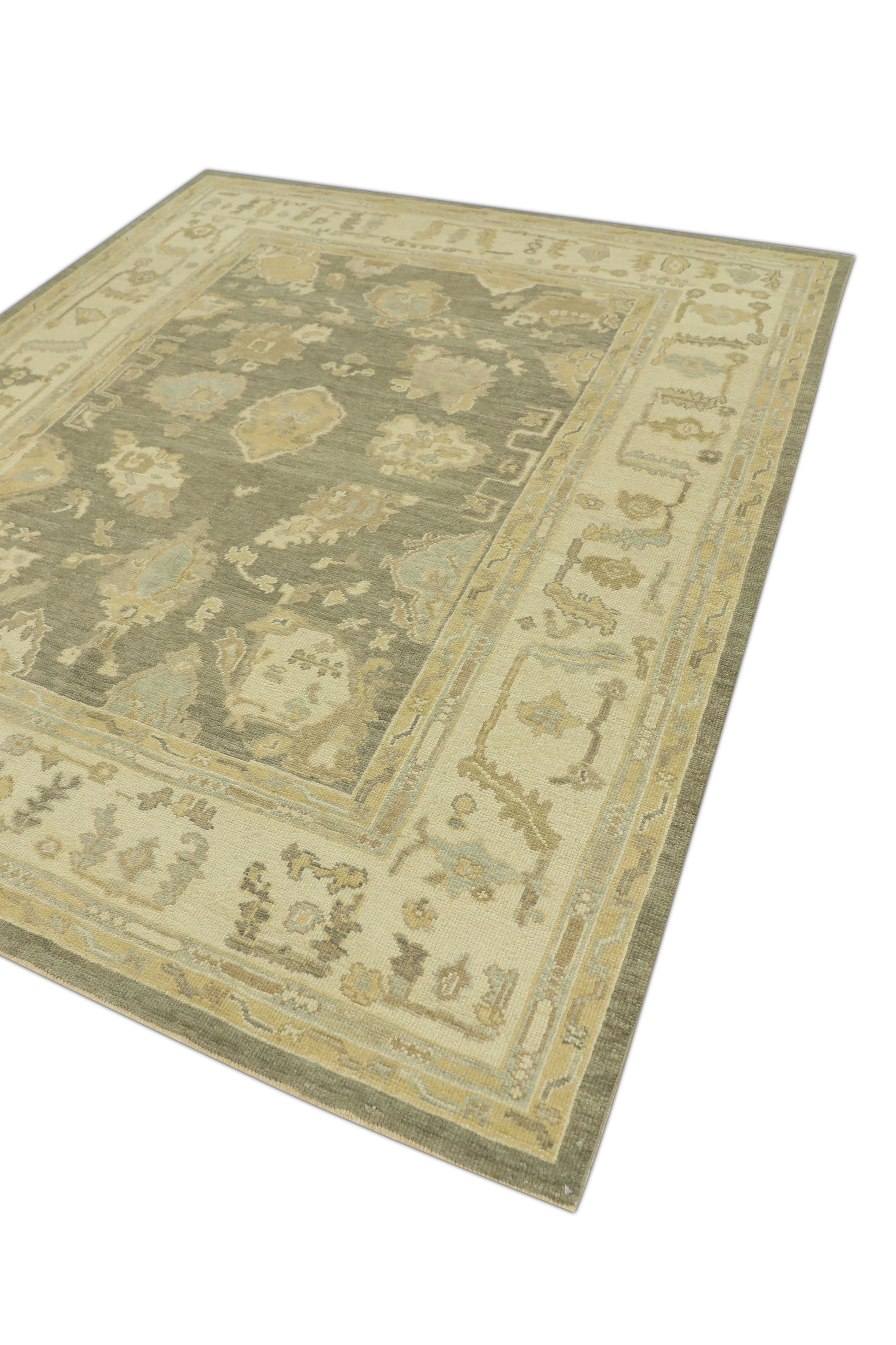 Turkish Oushak Rug 7'7" x 9'1" #71