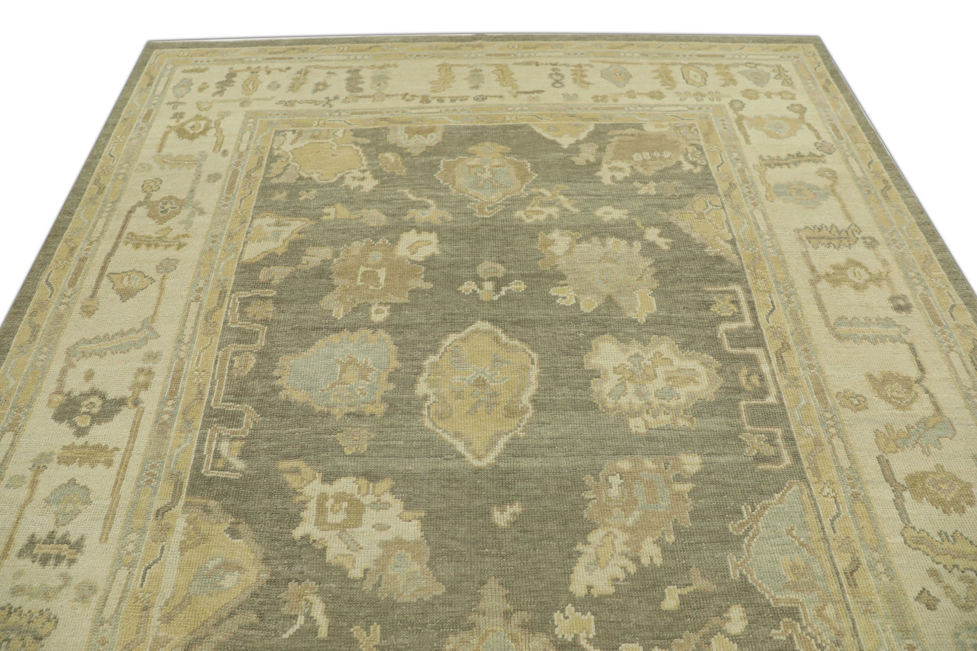 Turkish Oushak Rug 7'7" x 9'1" #71