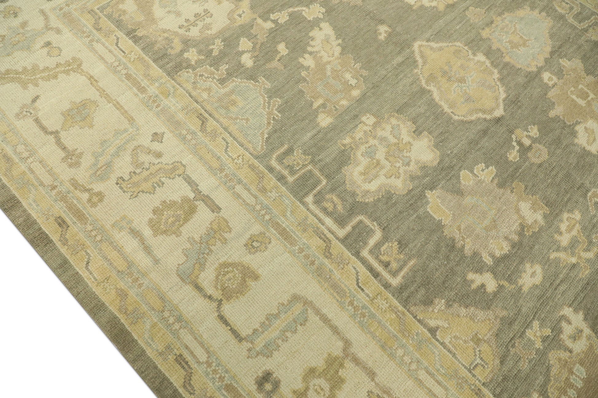 Turkish Oushak Rug 7'7" x 9'1" #71