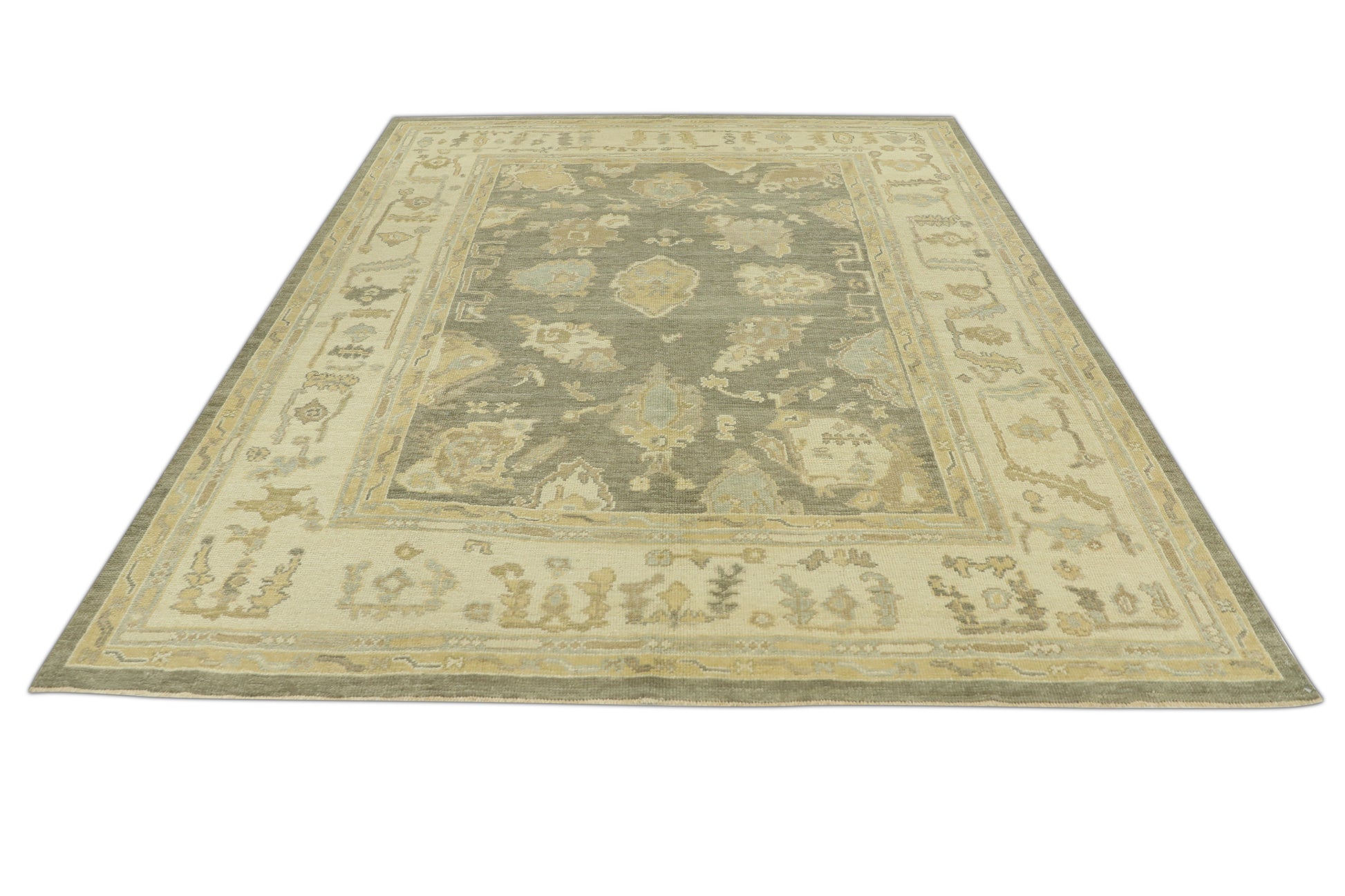 Turkish Oushak Rug 7'7" x 9'1" #71