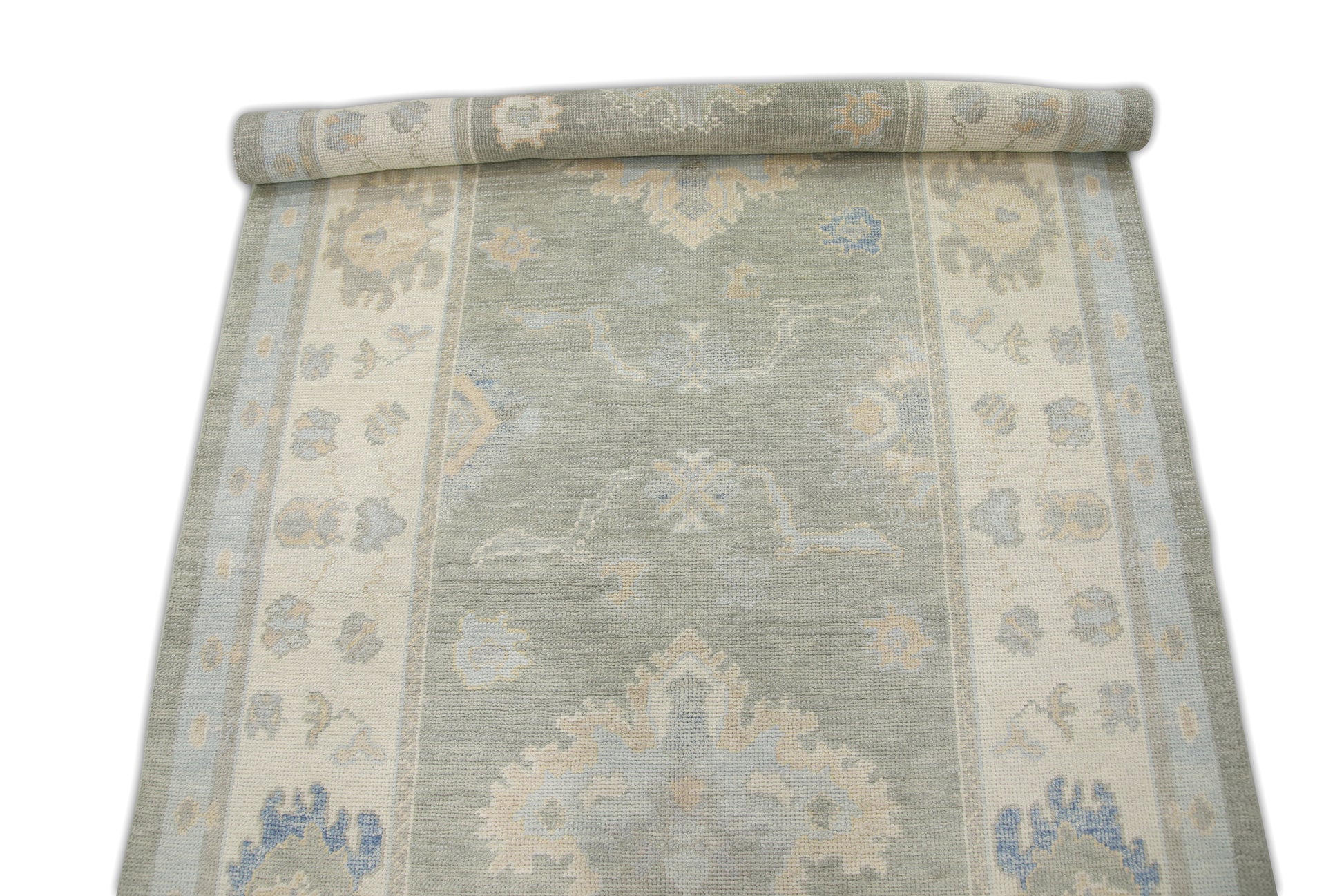 Turkish Oushak Rug 4'9" x 19' #7019