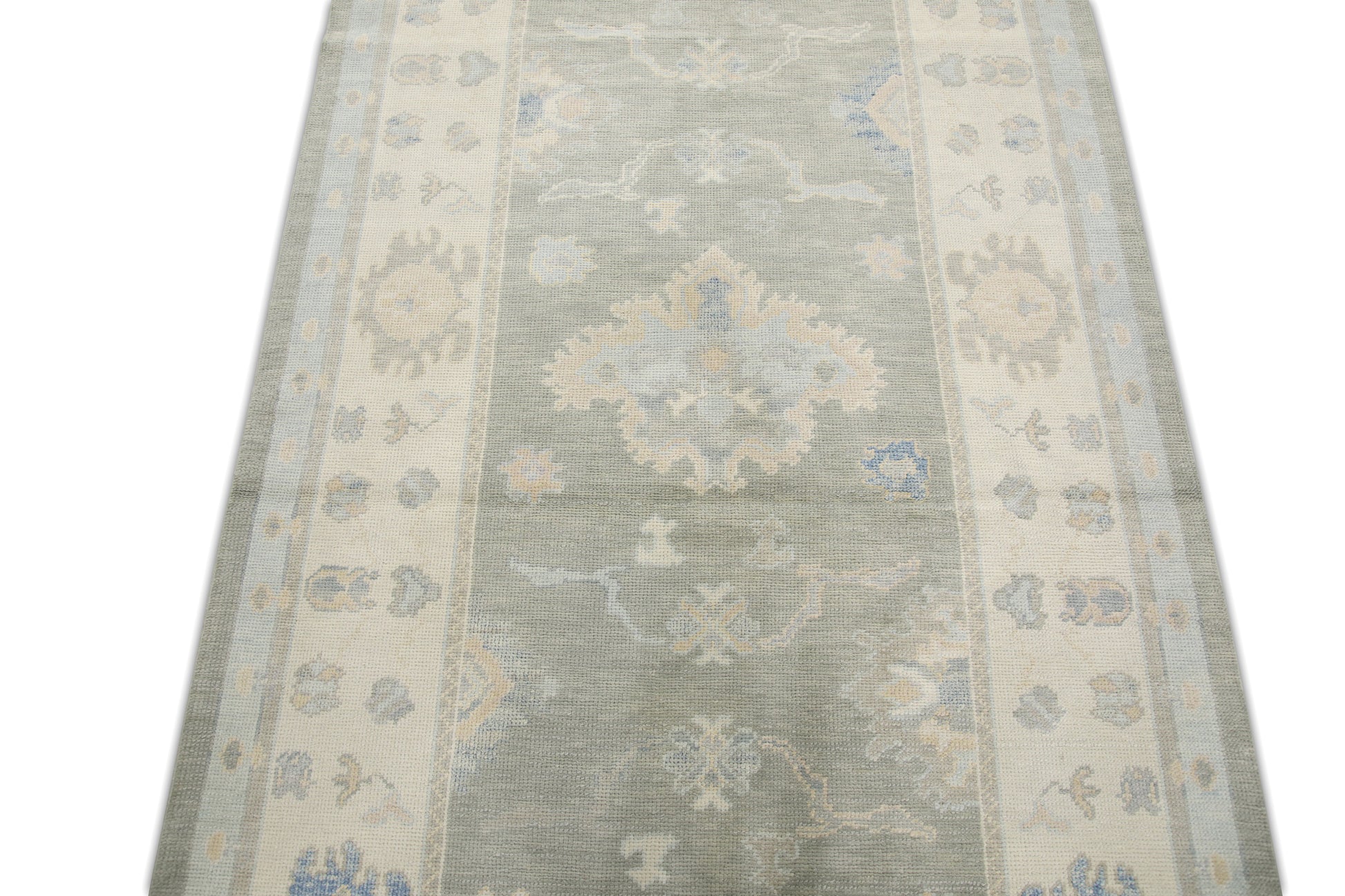 Turkish Oushak Rug 4'9" x 19' #7019