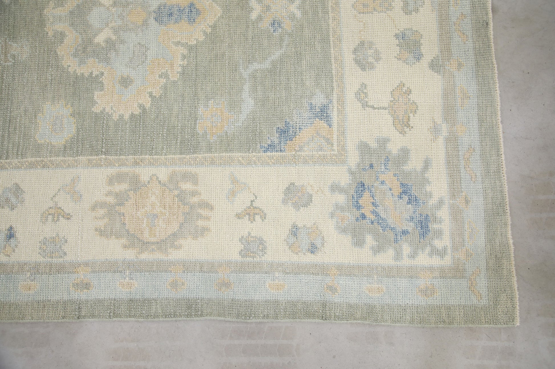 Turkish Oushak Rug 4'9" x 19' #7019