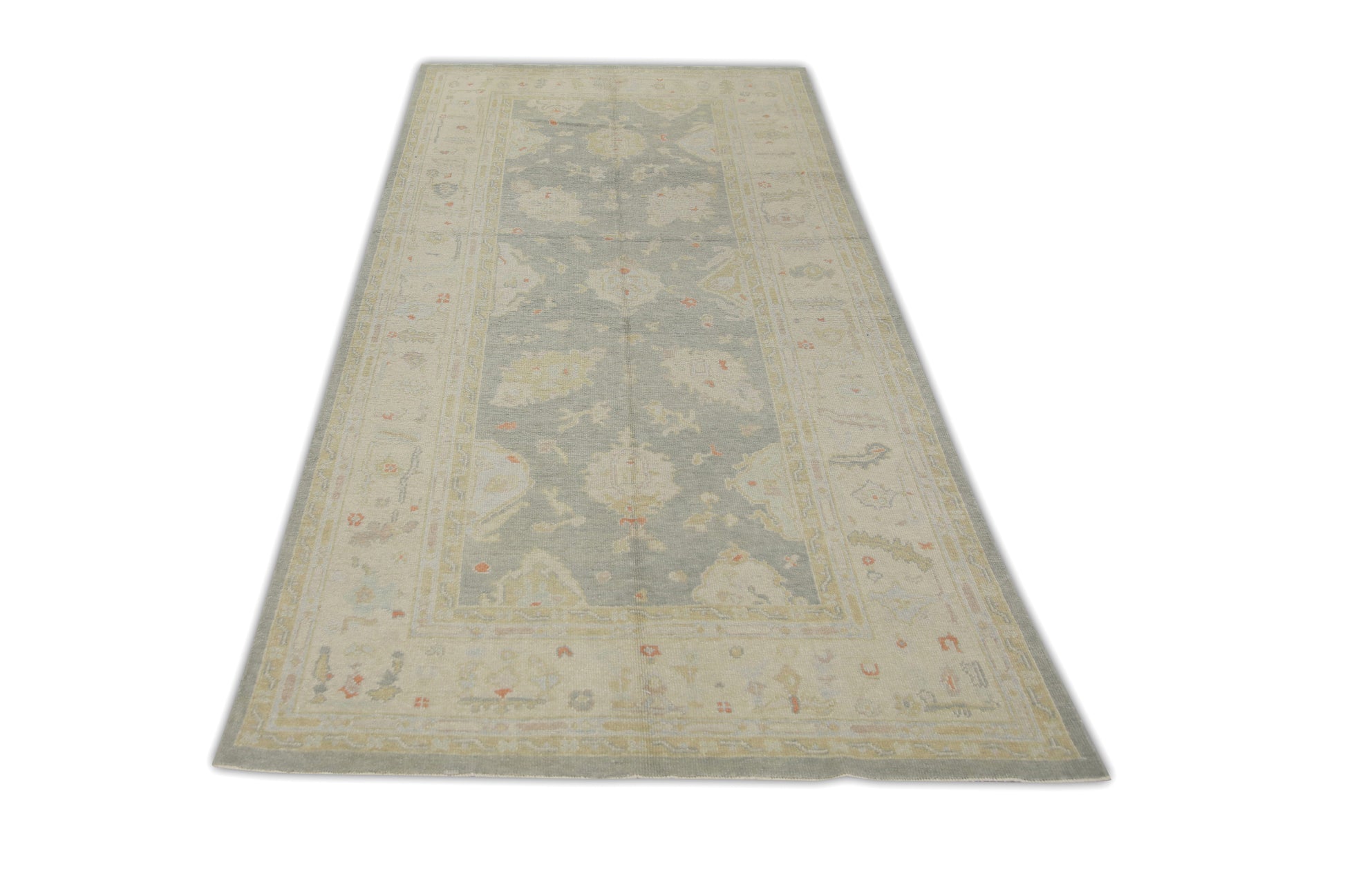Turkish Oushak Rug 5'7" x 11'5" #1526