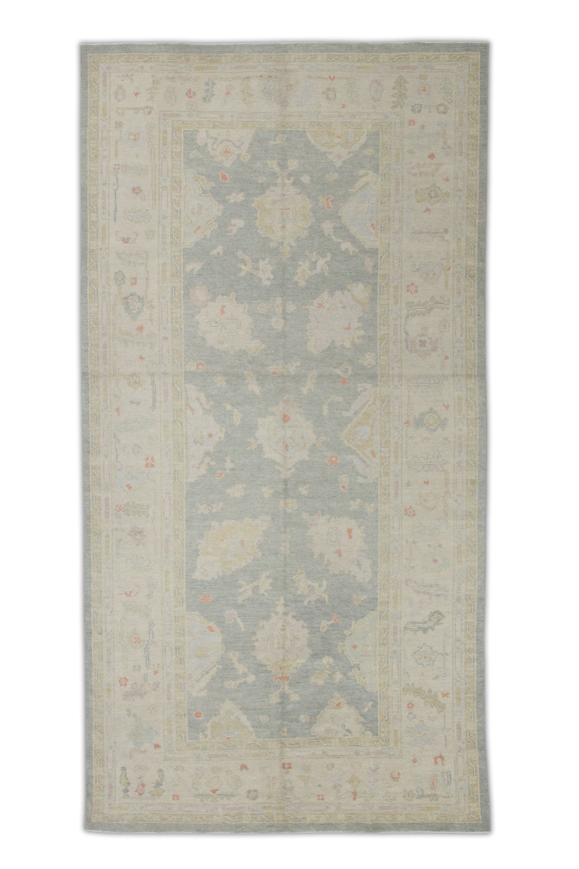 Turkish Oushak Rug 5'7" x 11'5" #1526