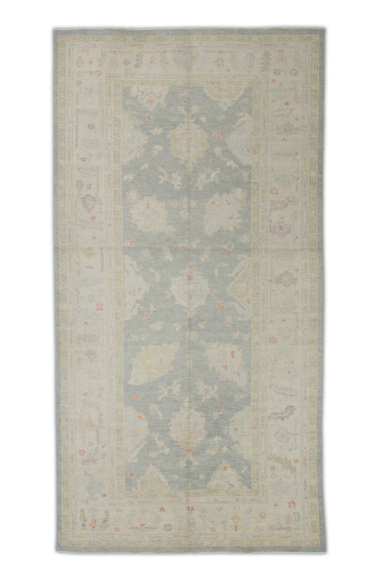 #1526 Turkish Oushak 5'7" x 11'5"