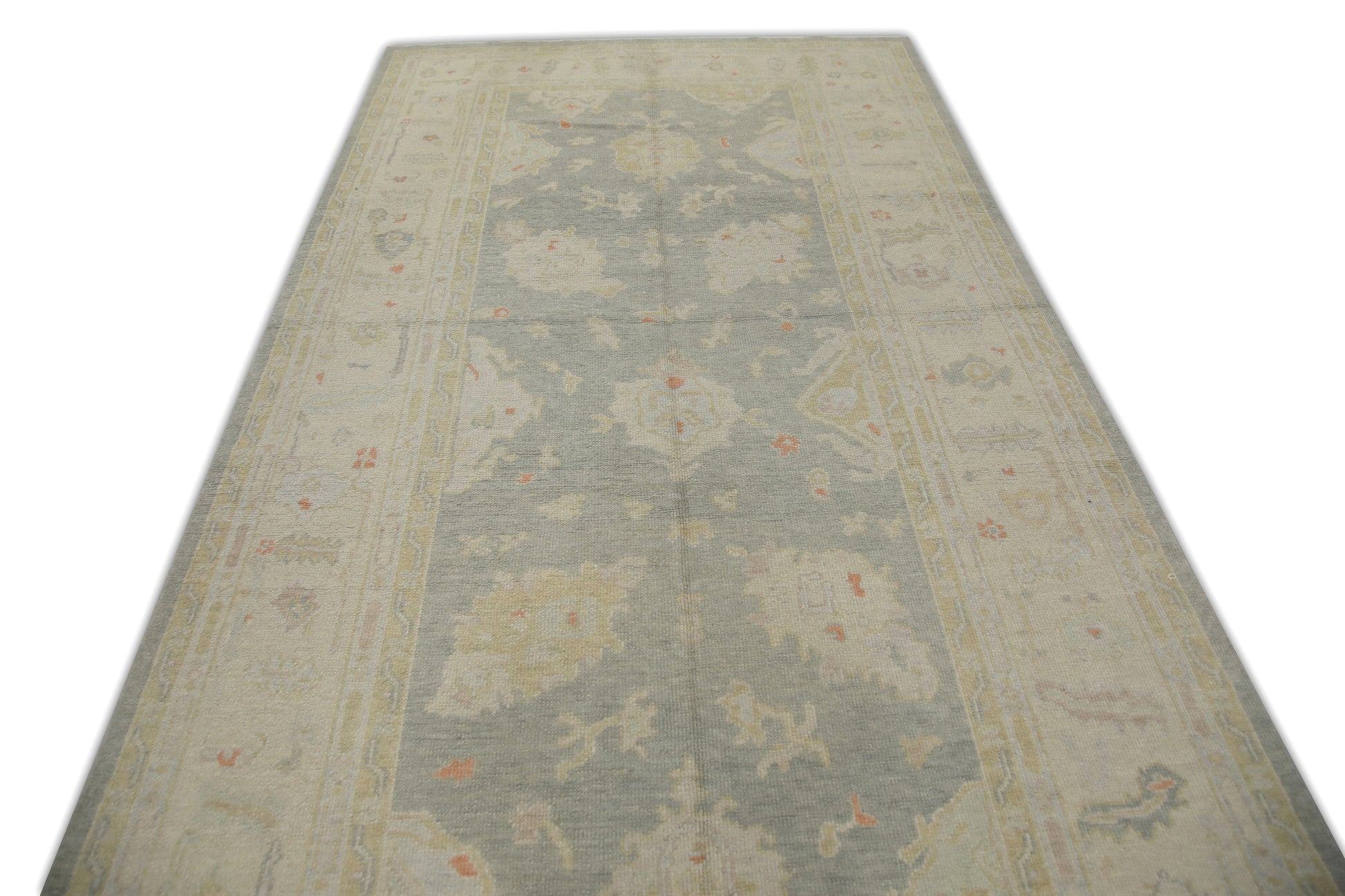 Turkish Oushak Rug 5'7" x 11'5" #1526