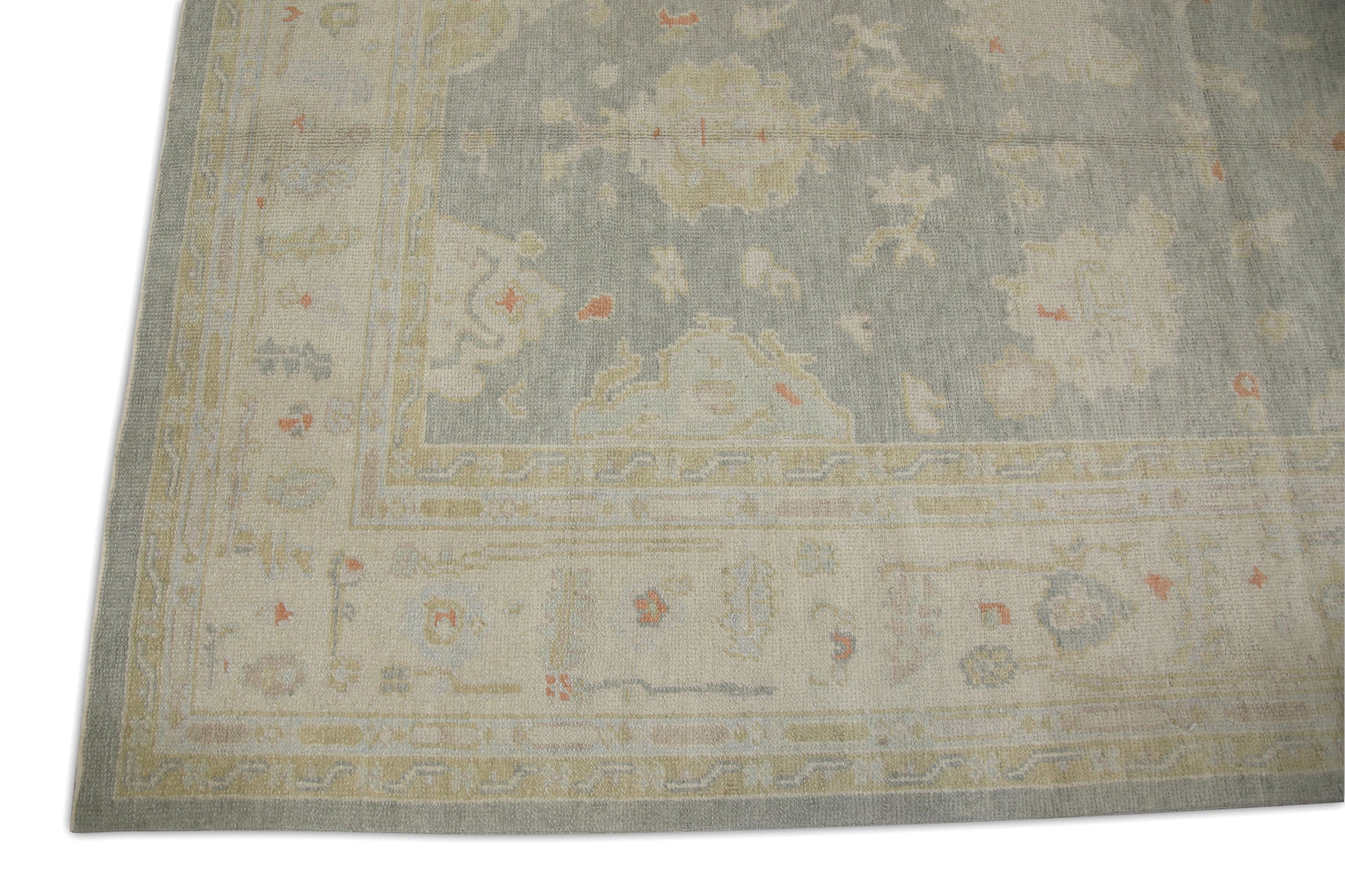 Turkish Oushak Rug 5'7" x 11'5" #1526