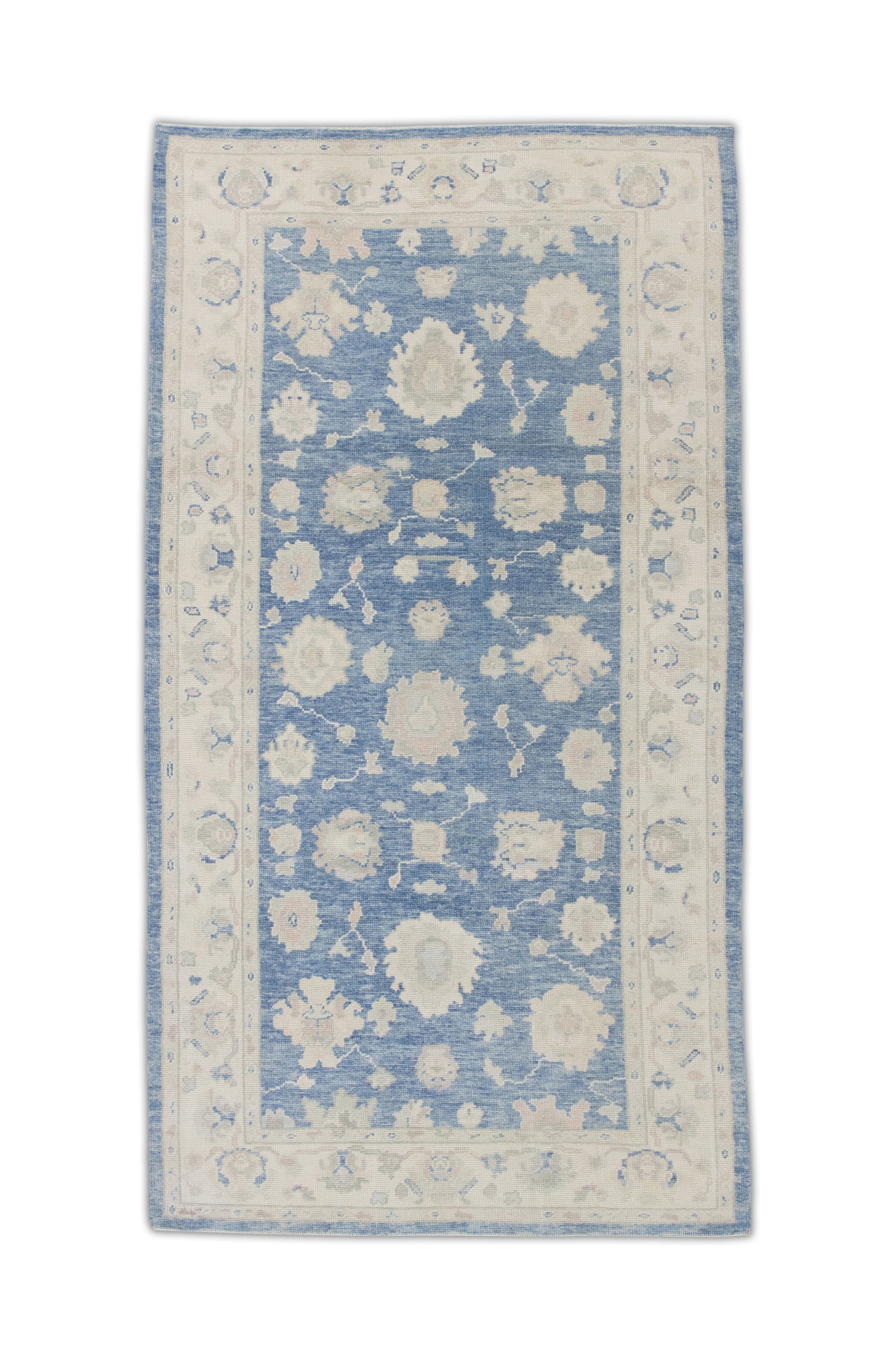 Turkish Oushak Rug 5'1" x 9'5" #7102