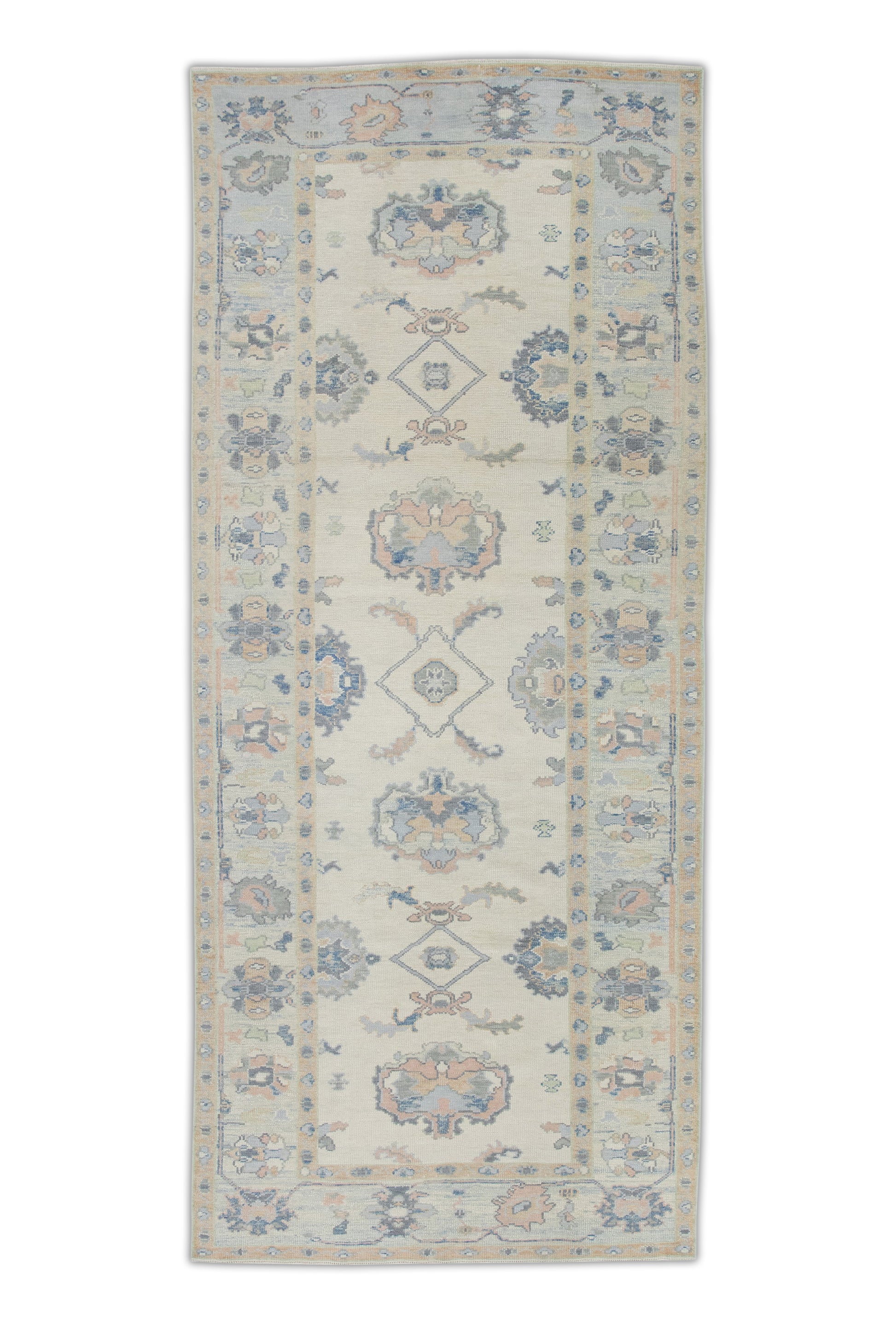 Turkish Oushak Rug 5'6" x 12'5" #7198