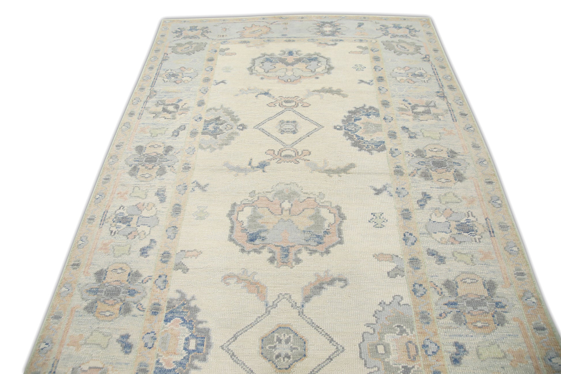 Turkish Oushak Rug 5'6" x 12'5" #7198