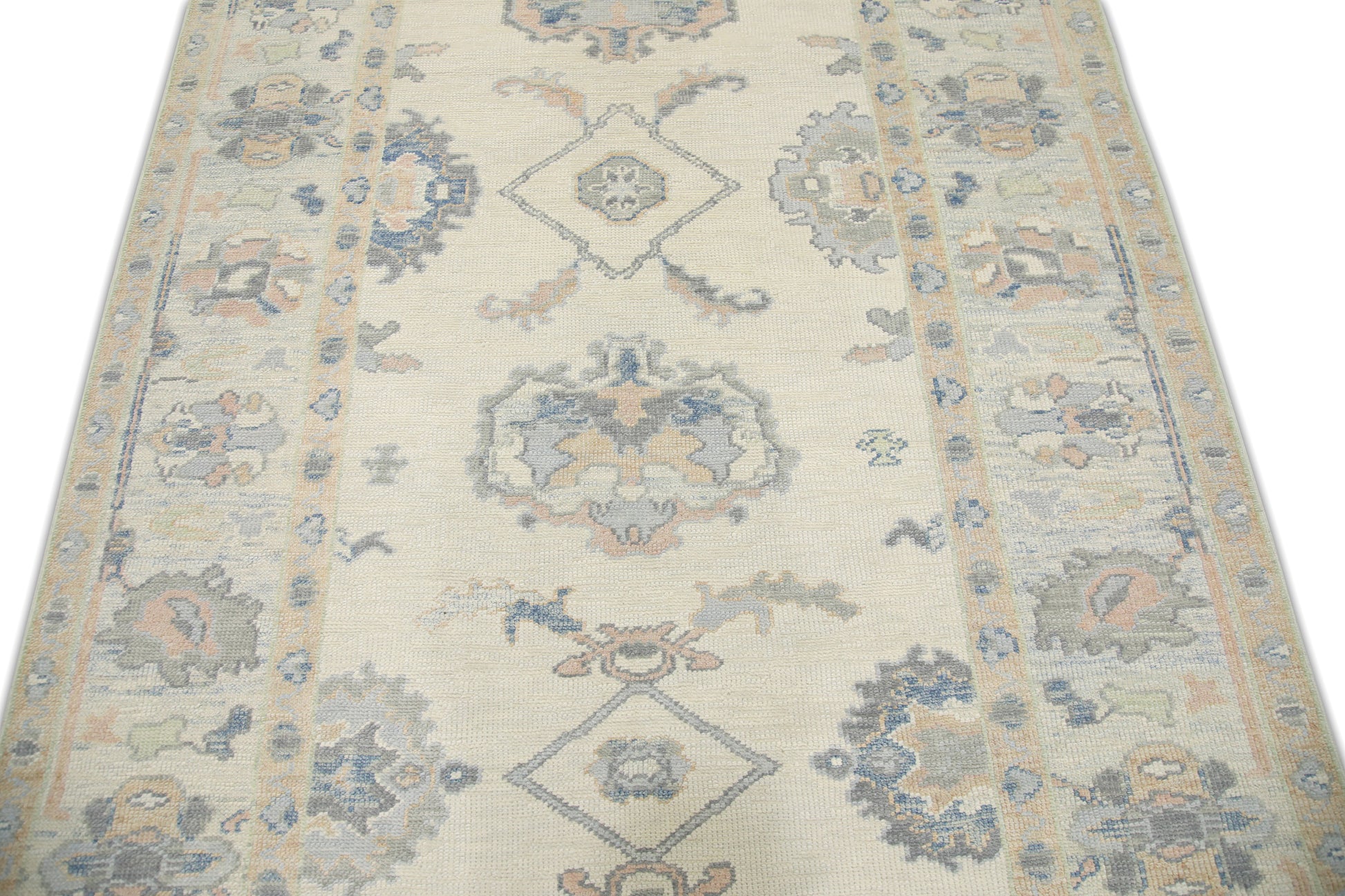 Turkish Oushak Rug 5'6" x 12'5" #7198