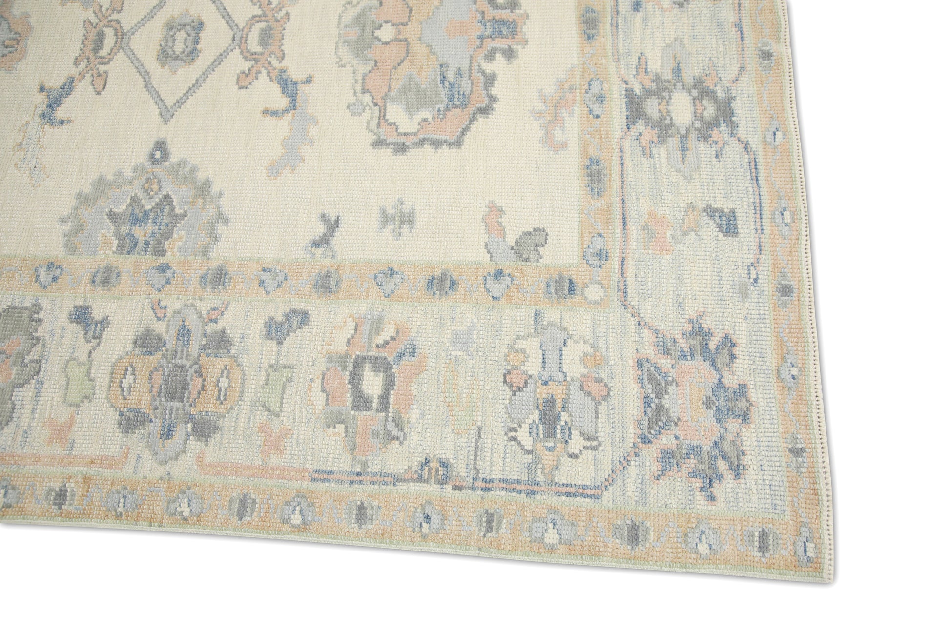 Turkish Oushak Rug 5'6" x 12'5" #7198