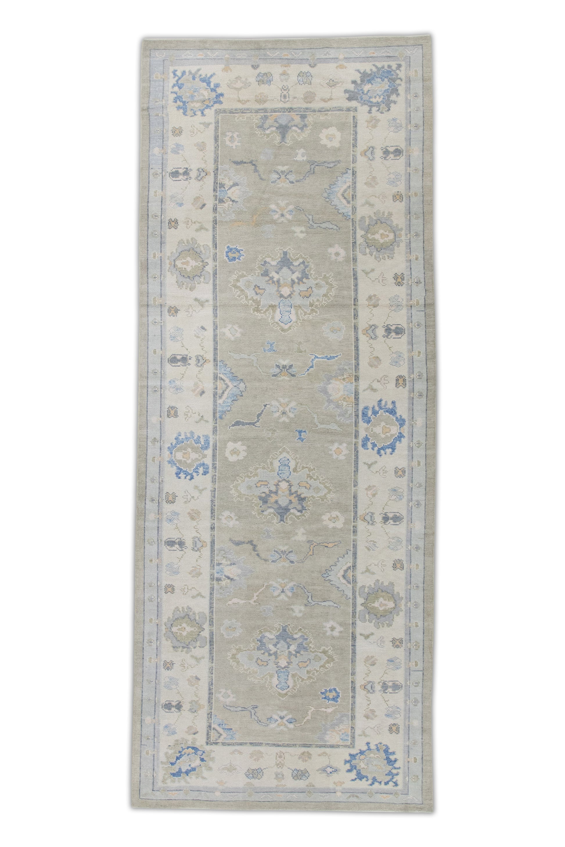 Turkish Oushak Rug 5' x 13' #7083