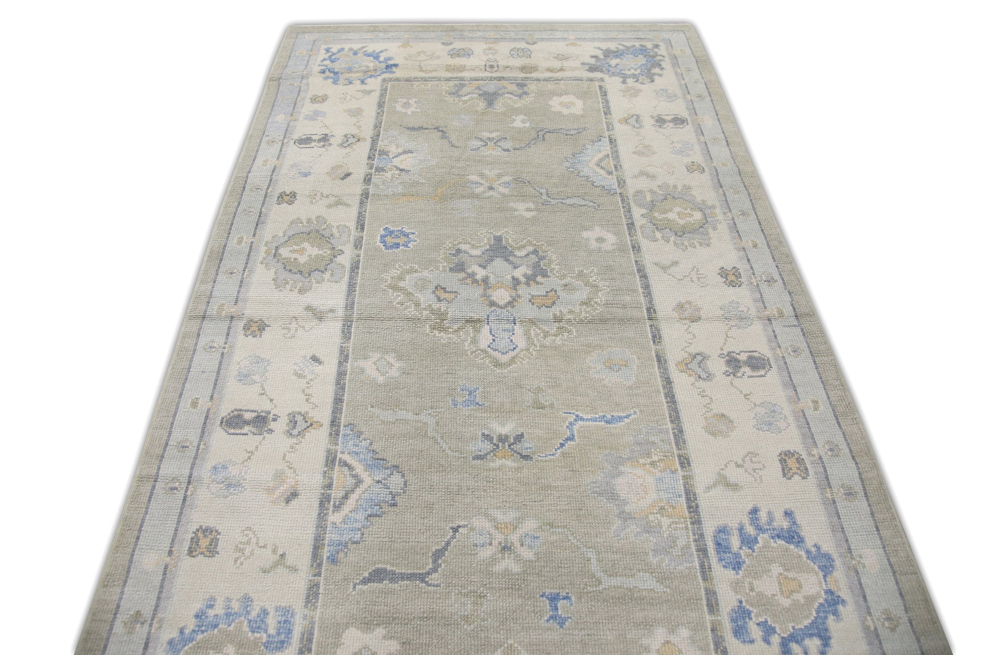 Turkish Oushak Rug 5' x 13' #7083