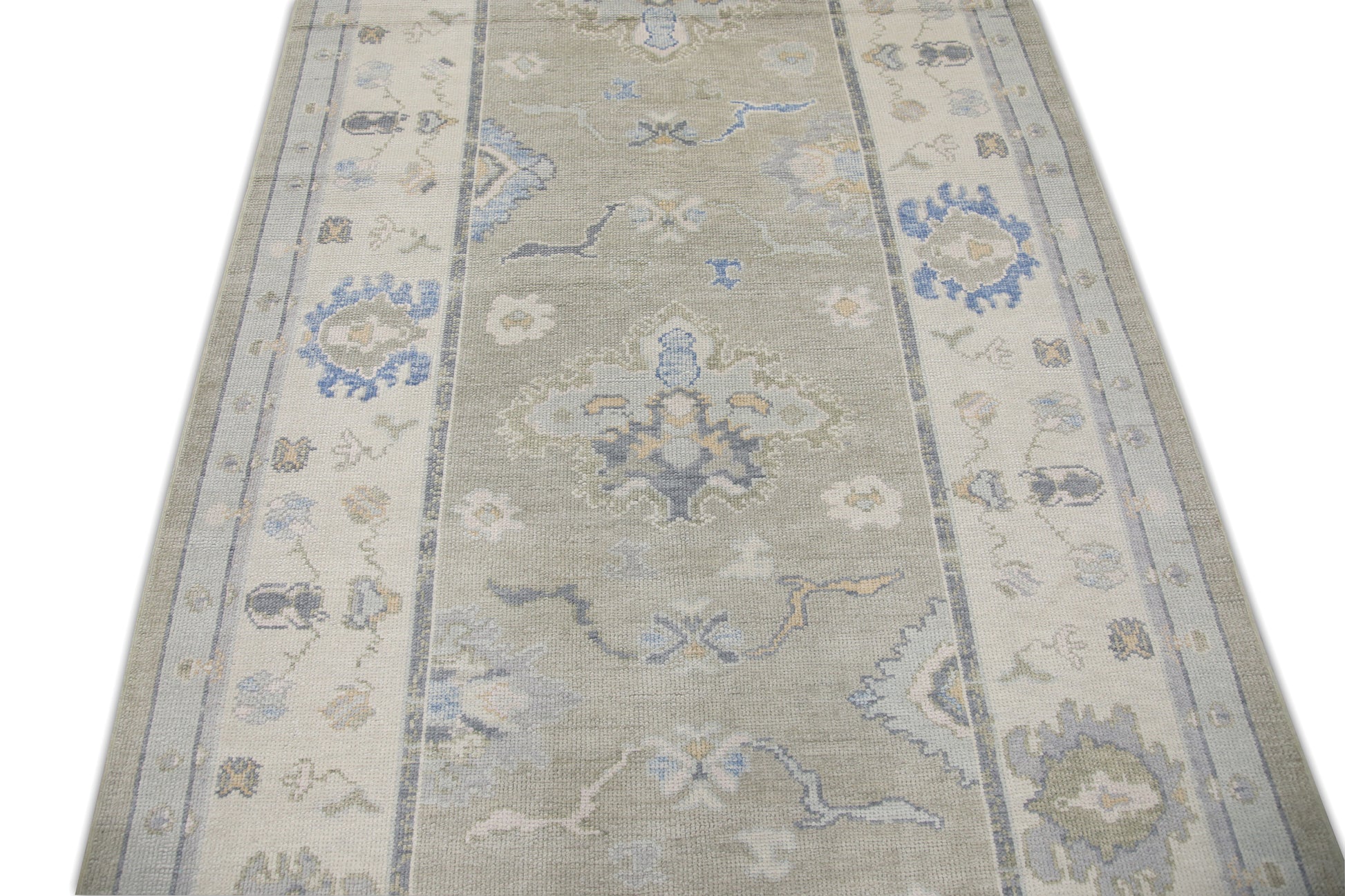 Turkish Oushak Rug 5' x 13' #7083