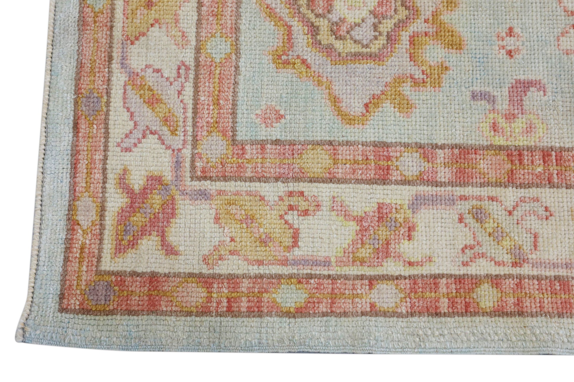 Turkish Oushak Rug 2'10" x 4'9" #4310