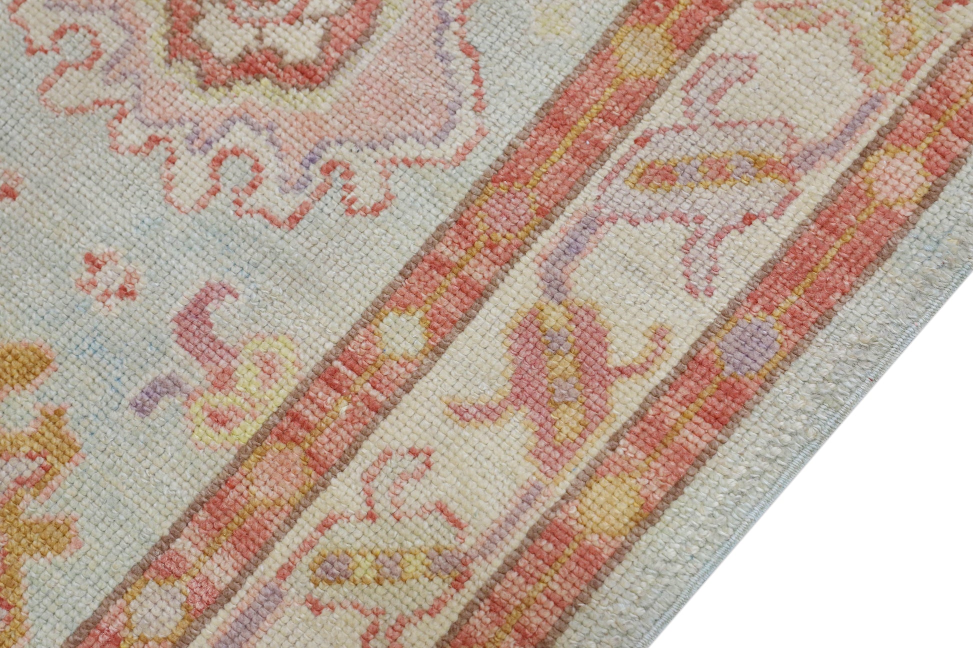 Turkish Oushak Rug 2'10" x 4'9" #4310