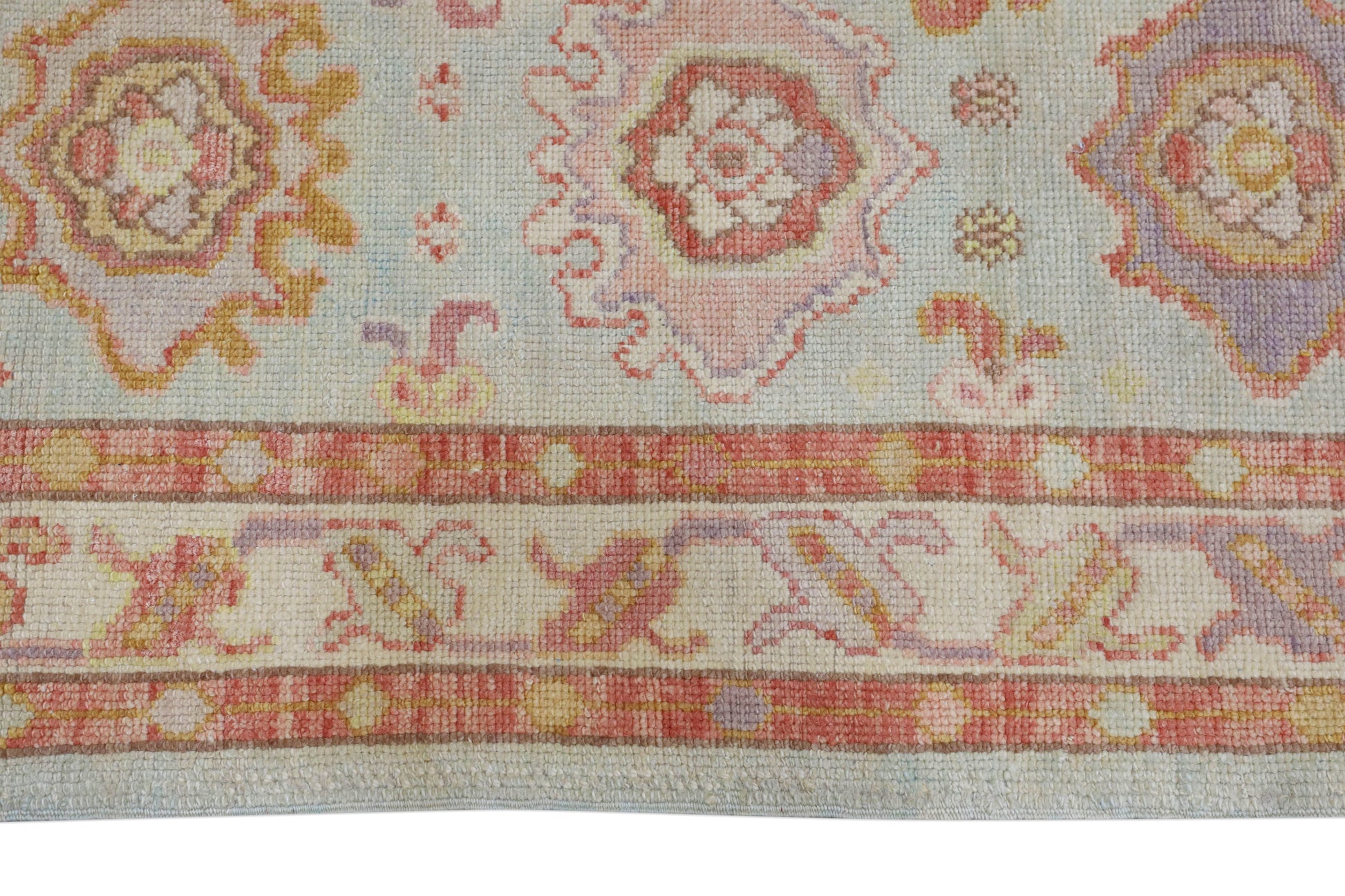 Turkish Oushak Rug 2'10" x 4'9" #4310