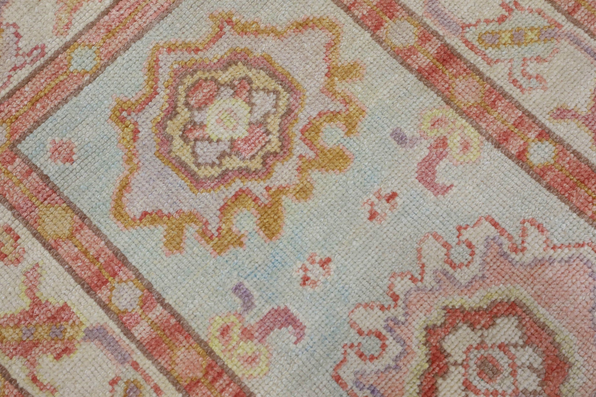 Turkish Oushak Rug 2'10" x 4'9" #4310