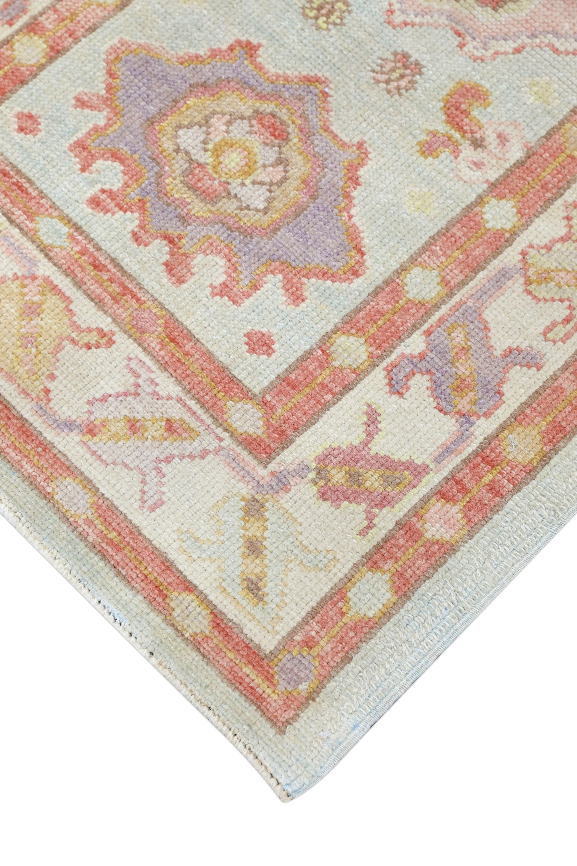 Turkish Oushak Rug 2'10" x 4'9" #4310