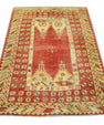 Turkish Vintage Anatolian Rug  3'10" x 5'4" #33