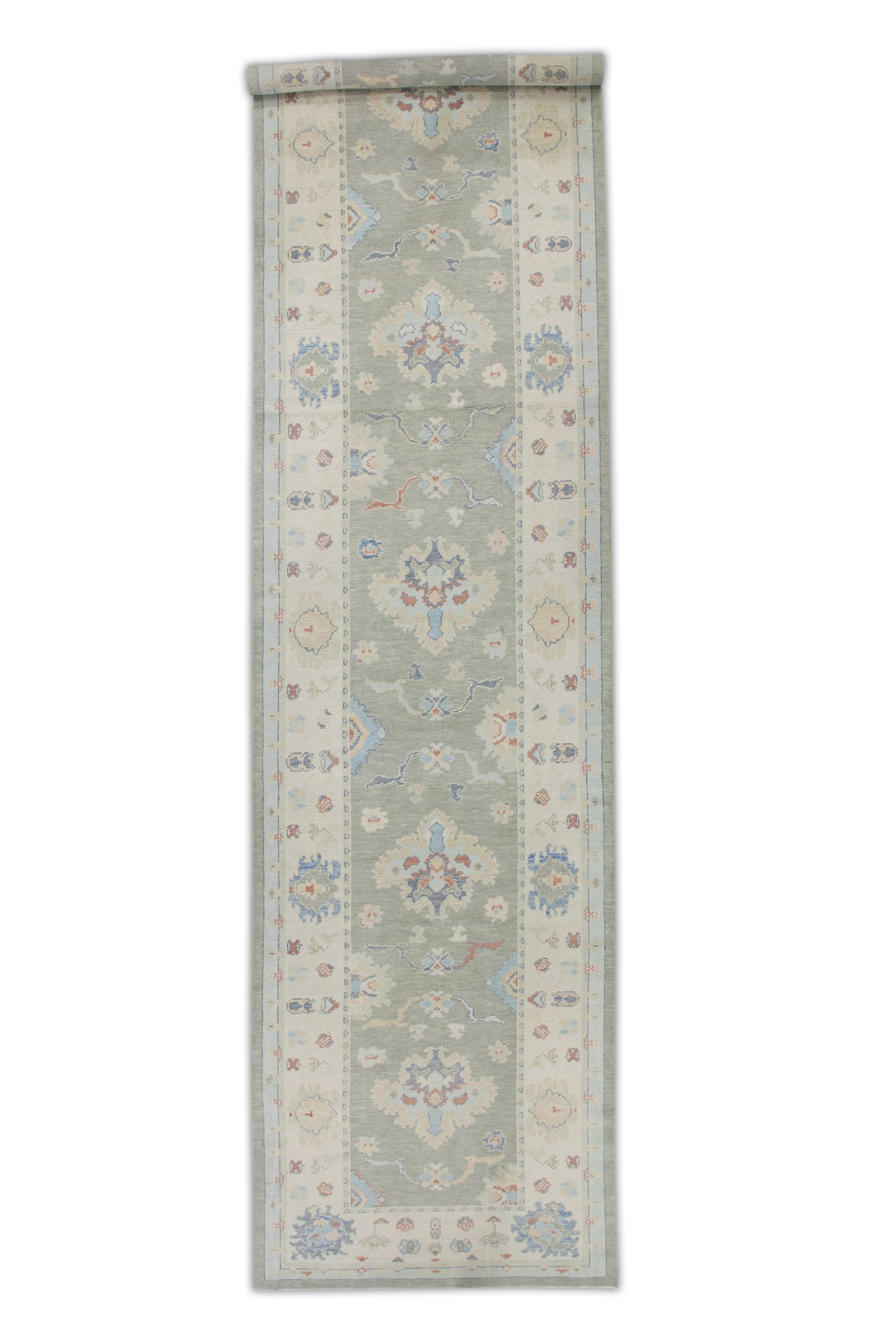 Turkish Oushak Rug 4'9" x 18'7" #7299