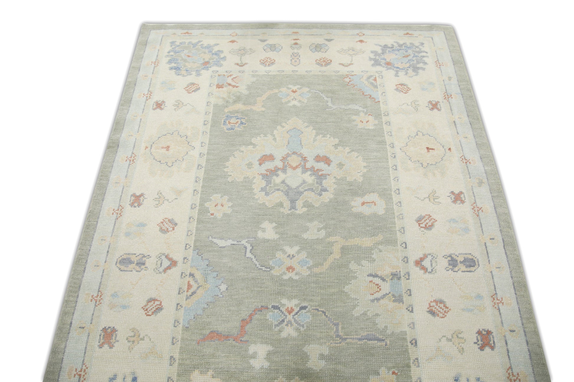 Turkish Oushak Rug 4'9" x 18'7" #7299