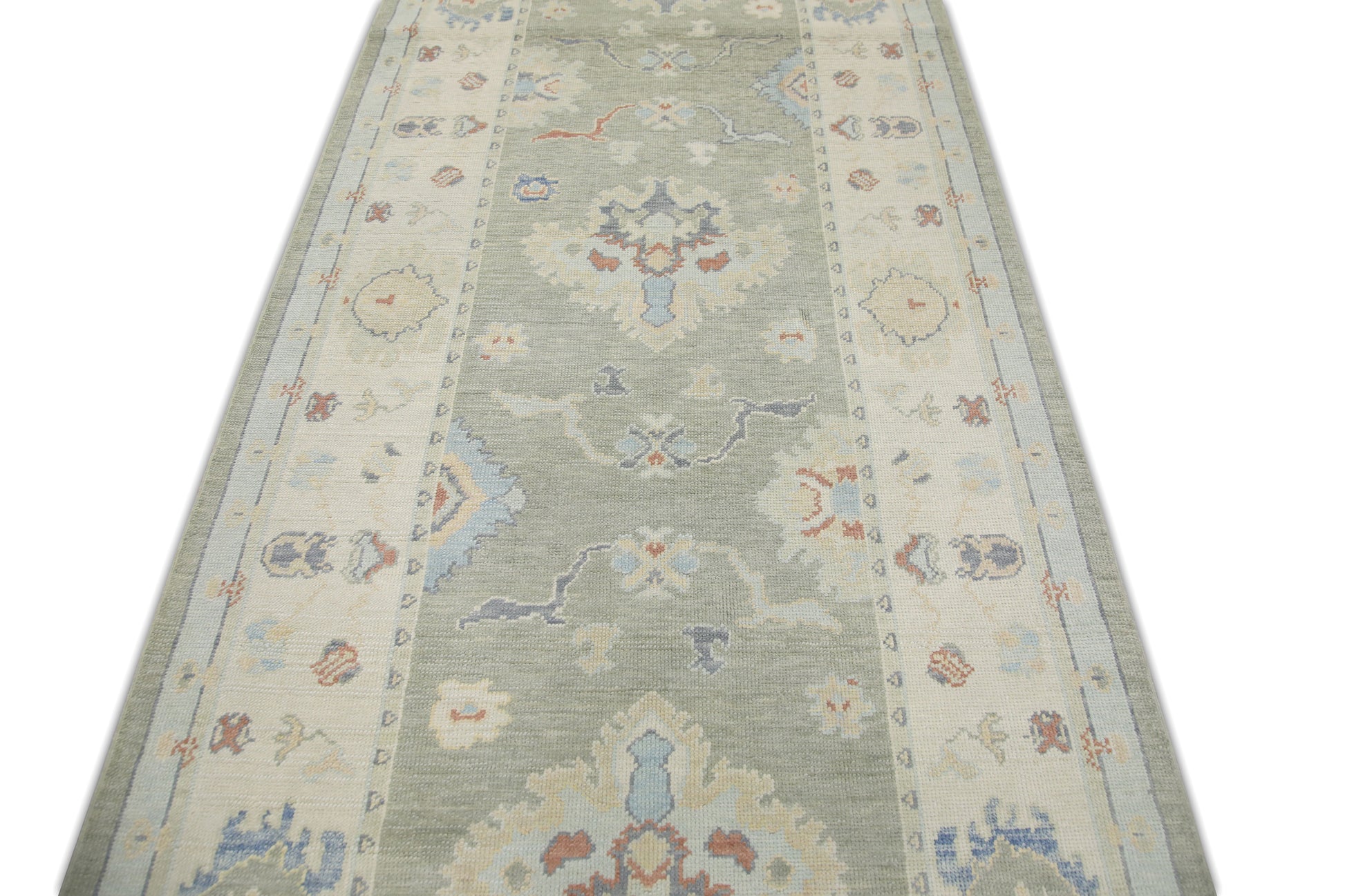 Turkish Oushak Rug 4'9" x 18'7" #7299