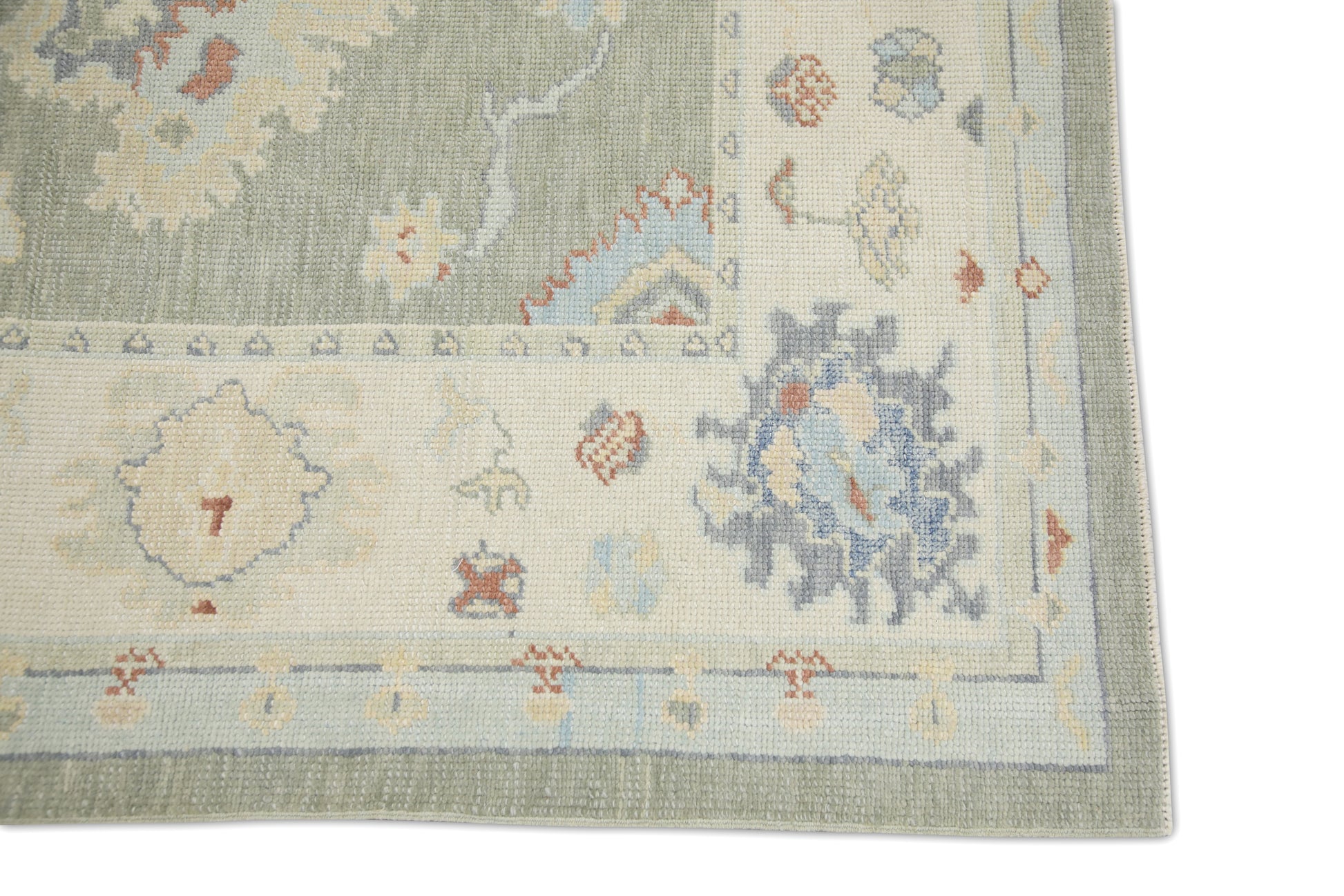 Turkish Oushak Rug 4'9" x 18'7" #7299