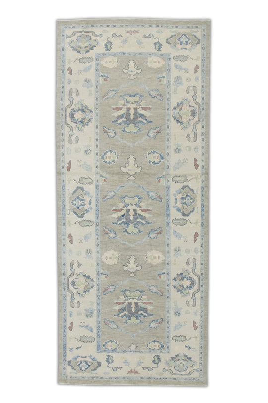 #7157 Turkish Oushak 4' x 9'10"