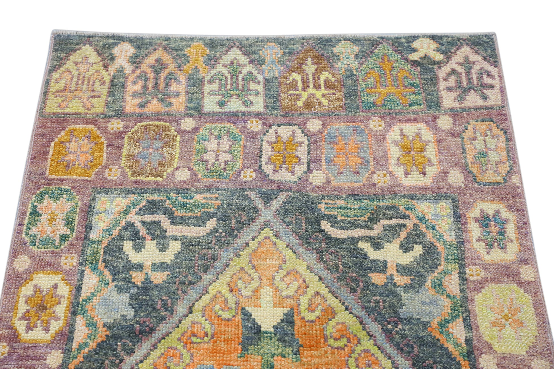 Turkish Oushak Rug 2'10" x 5'5" #4162
