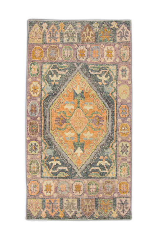 #4162 Turkish Oushak 2'10" x 5'5"