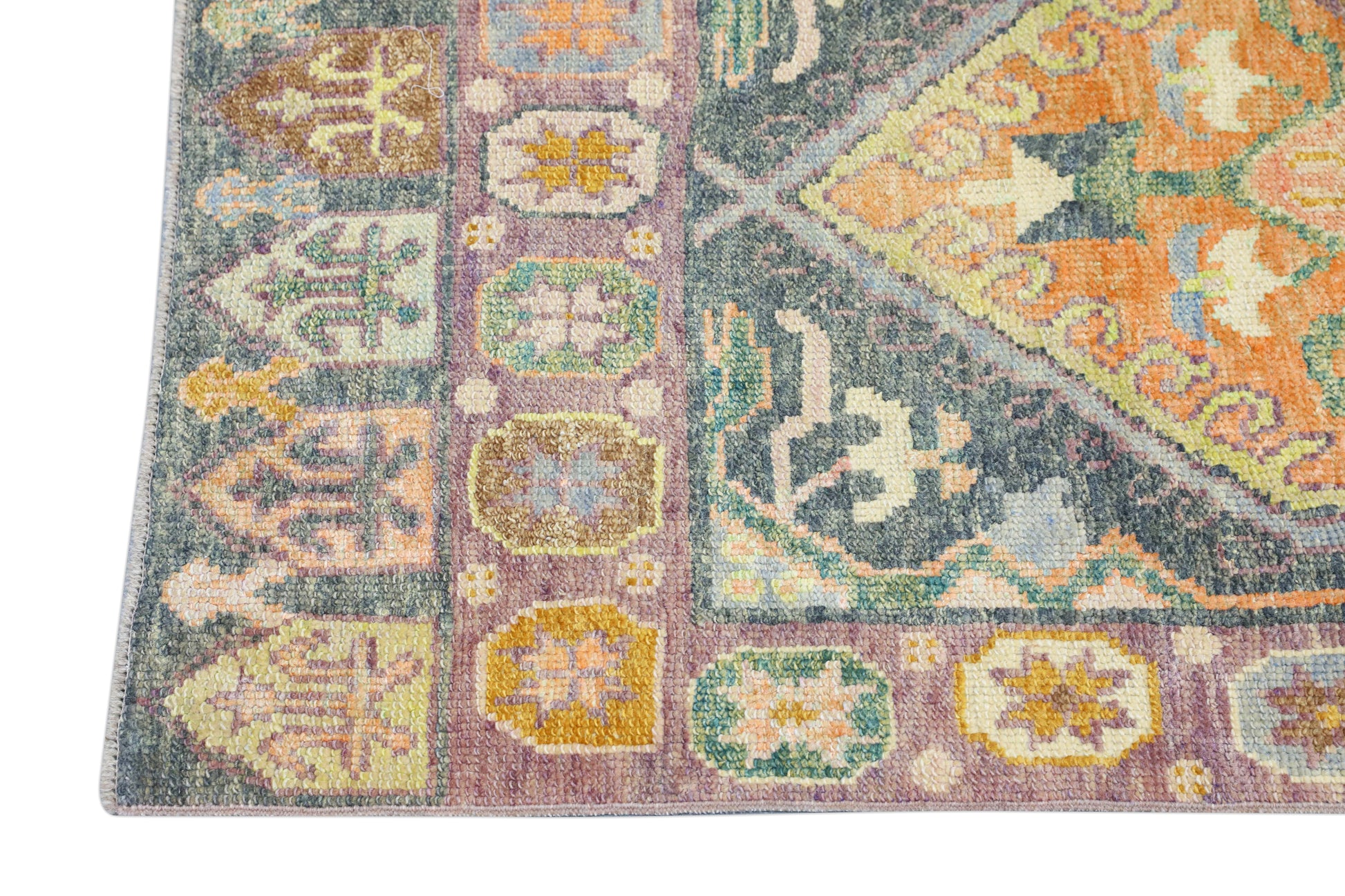 Turkish Oushak Rug 2'10" x 5'5" #4162
