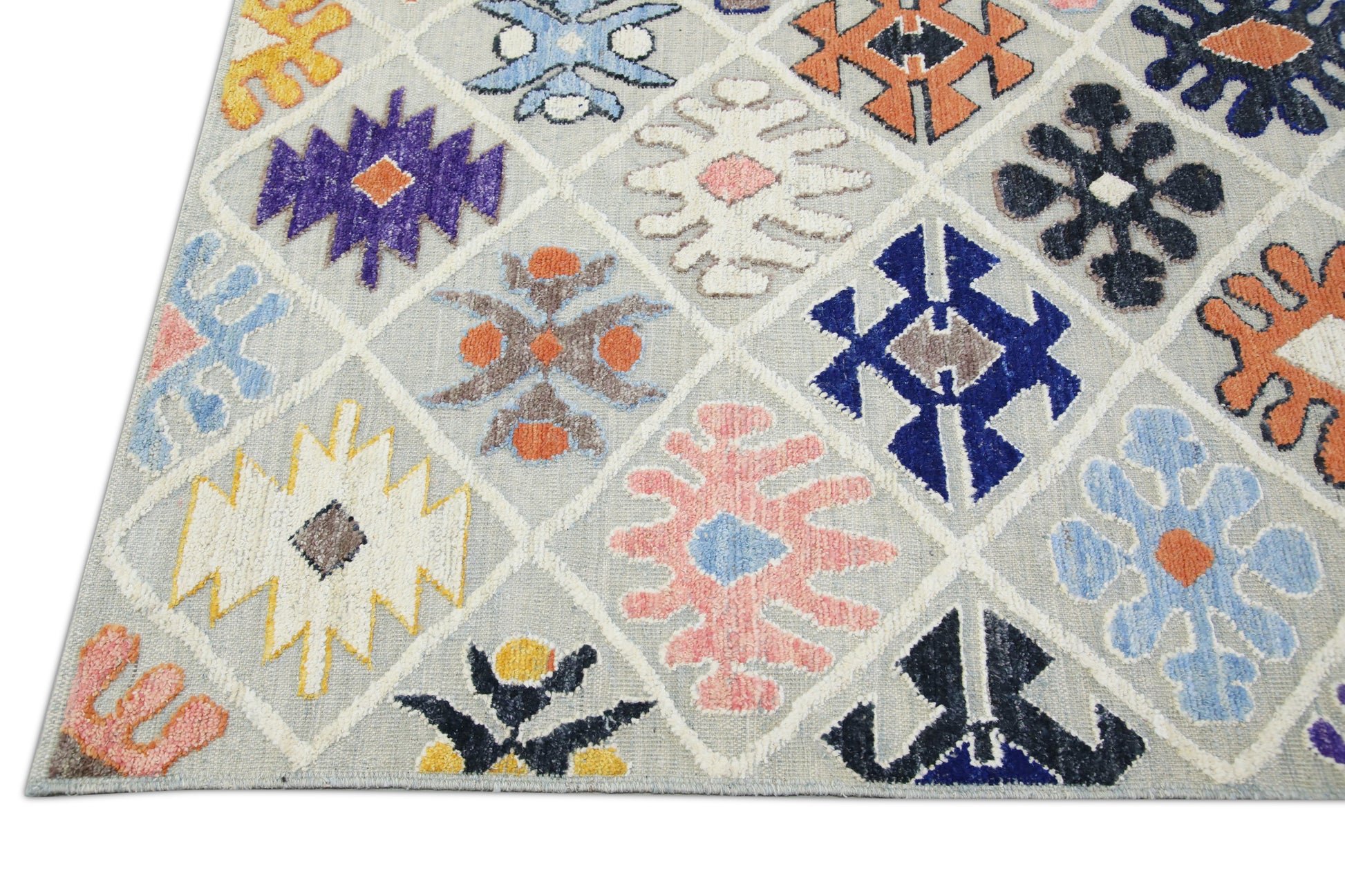 Oriental Flatweave Turkish Kilim 8'5" x 10'7" #5008