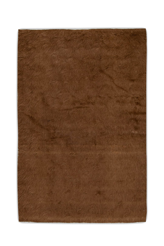 #55 Hand Knotted Turkish Tulu Rug 4'2" x 6'4"