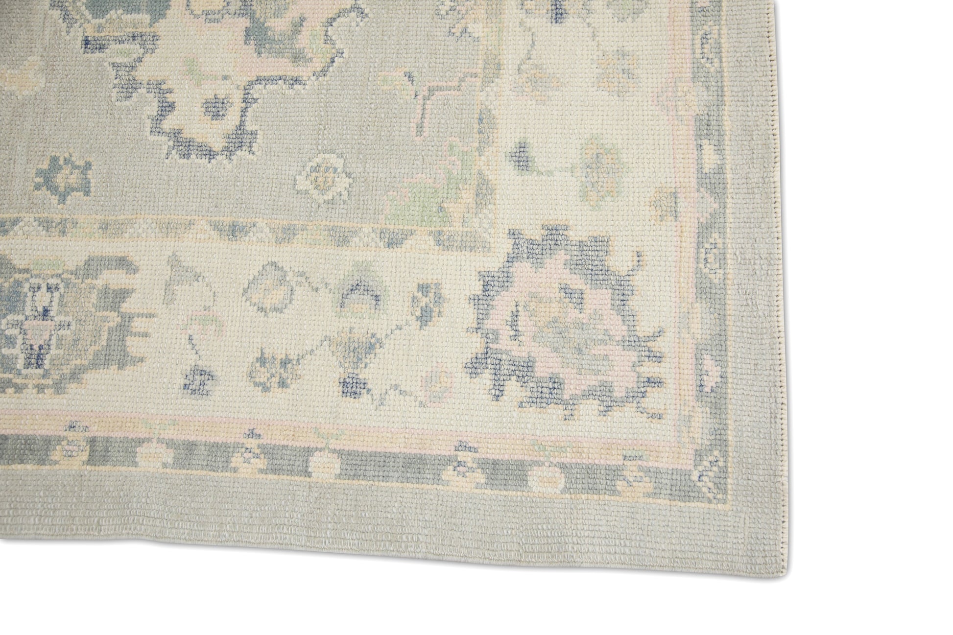 Turkish Oushak Rug 4'1" x 9'6" #7158