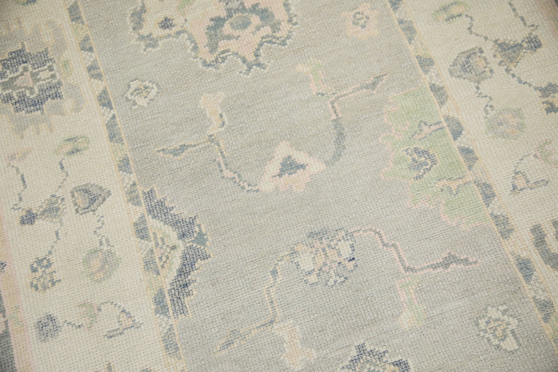 Turkish Oushak Rug 4'1" x 9'6" #7158