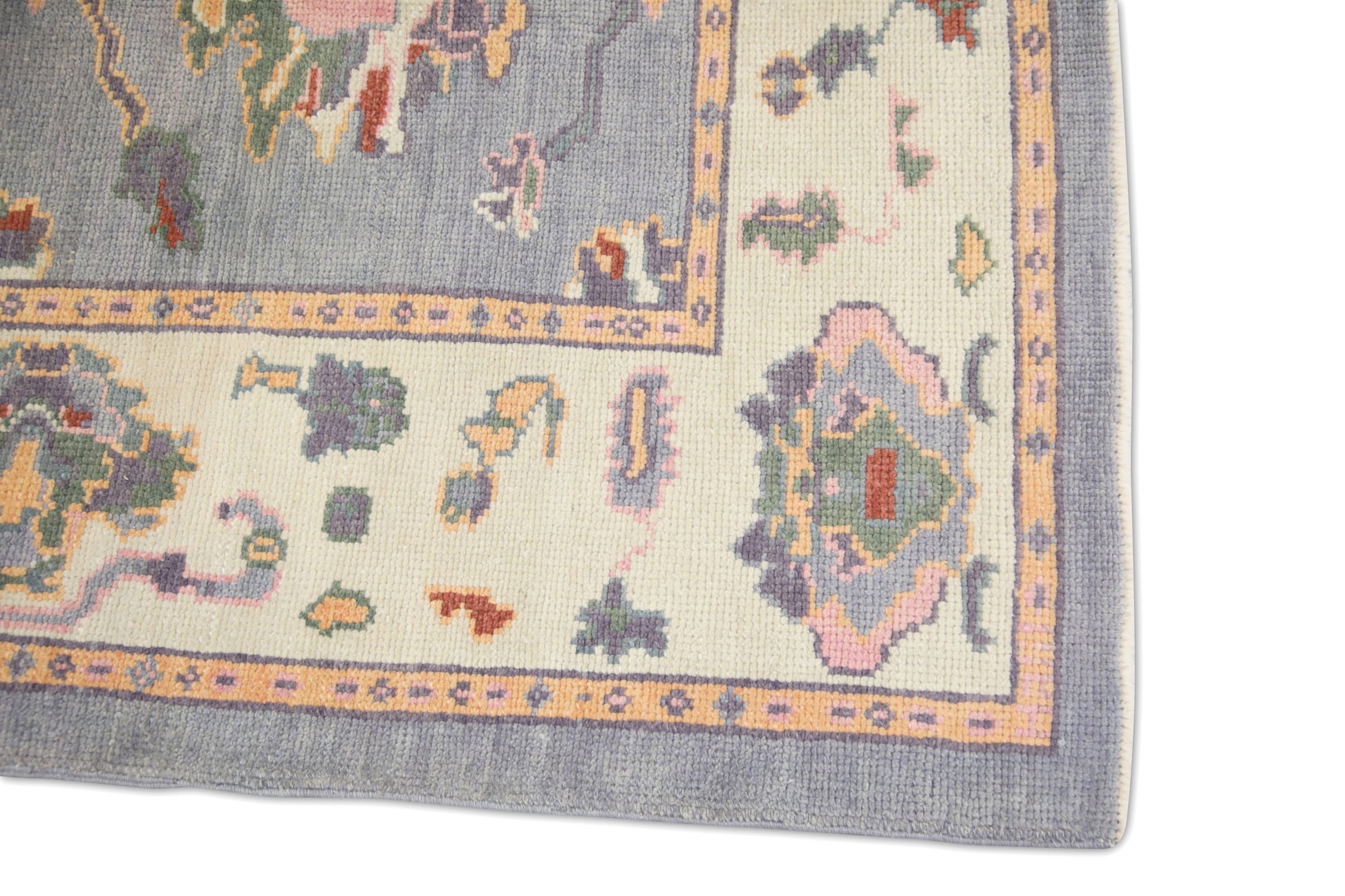 Turkish Oushak Rug 4'1" x 7'7" #2014