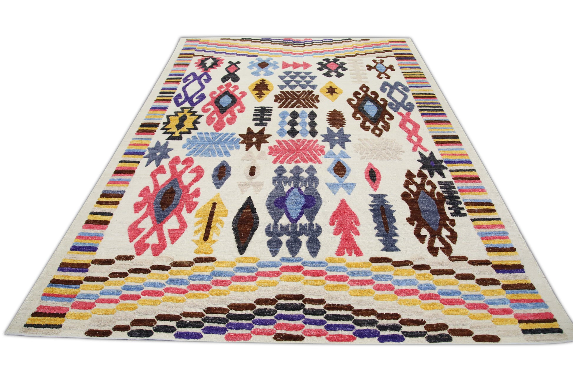 Oriental Flatweave Turkish Kilim 7'11" x 10'11" #5035