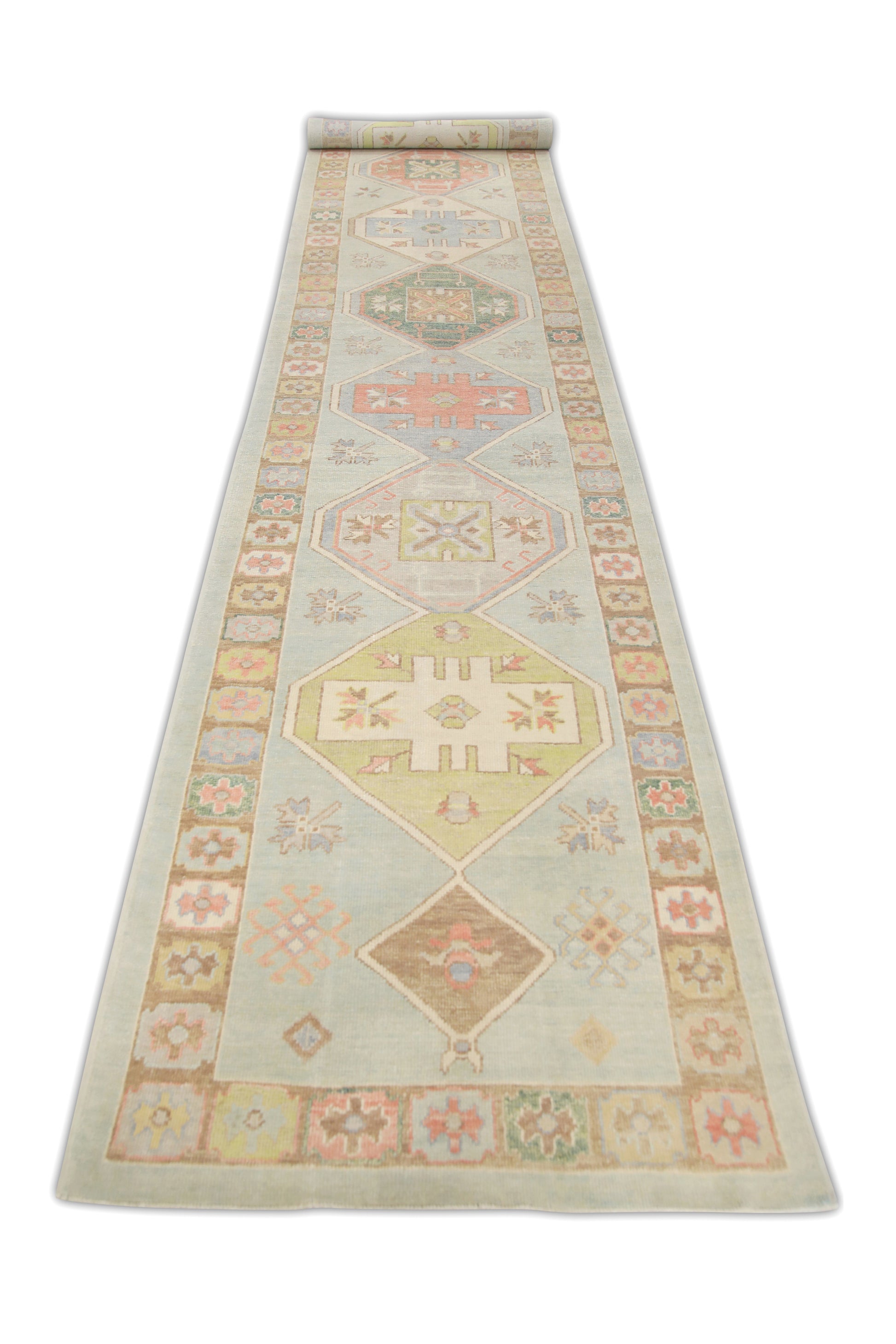 Turkish Oushak Rug 4'2" x 22'6" #6389