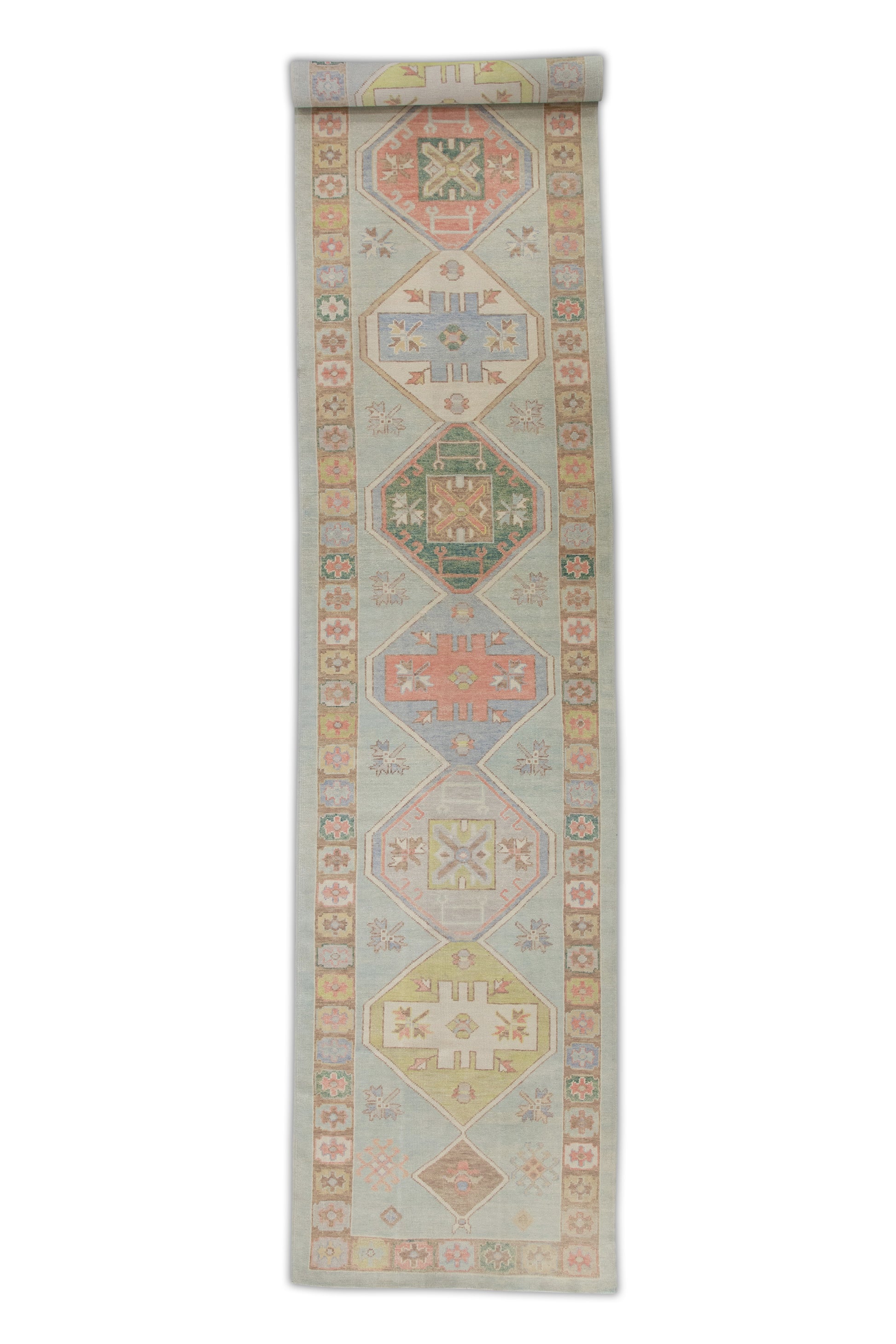 Turkish Oushak Rug 4'2" x 22'6" #6389
