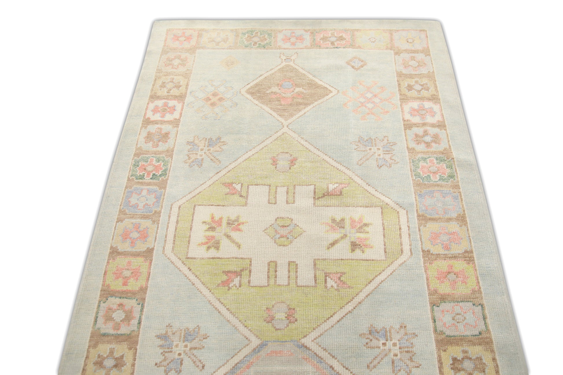 Turkish Oushak Rug 4'2" x 22'6" #6389