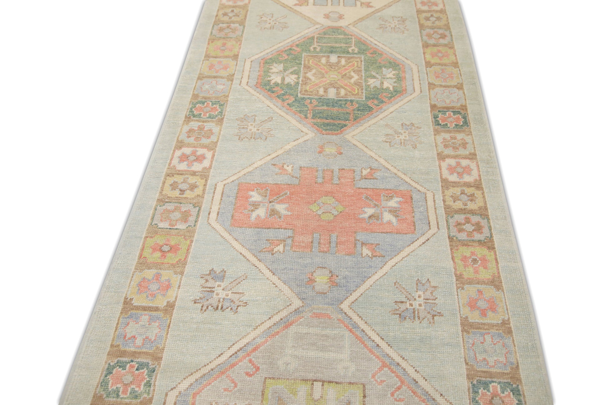 Turkish Oushak Rug 4'2" x 22'6" #6389