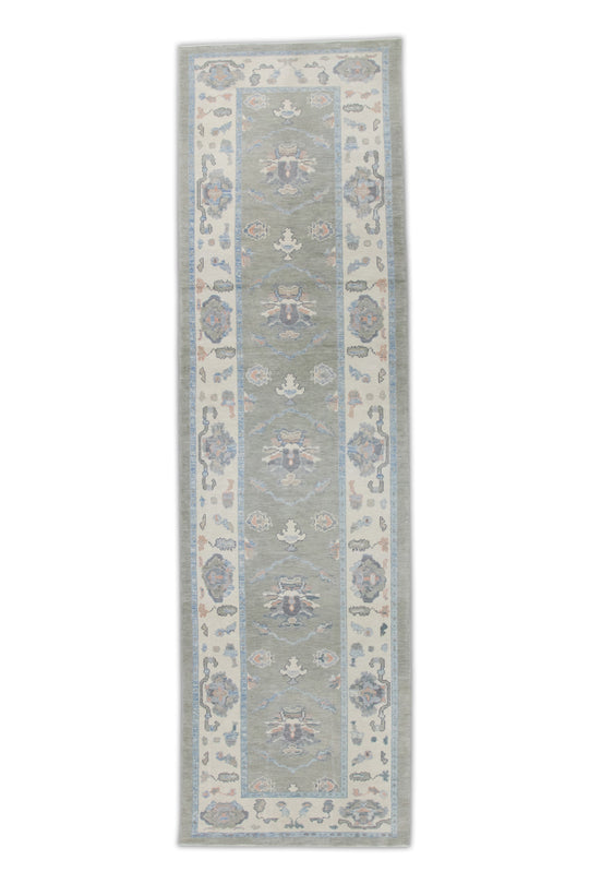 #7377 Turkish Oushak 4'2" x 14'8"