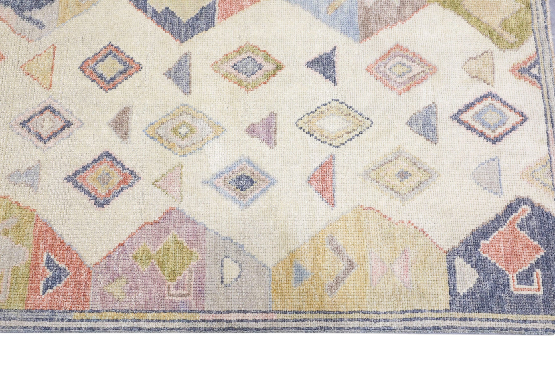 Turkish Oushak Rug 2'11" x 4'9" #4364