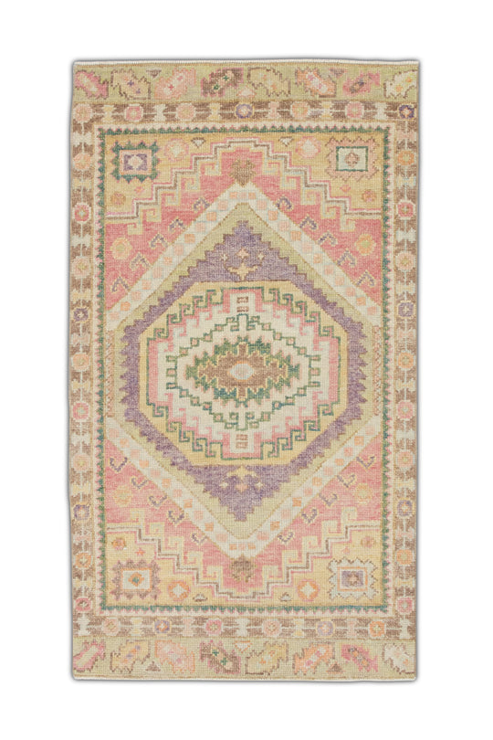 #4027 Turkish Oushak 2'9" x 5'