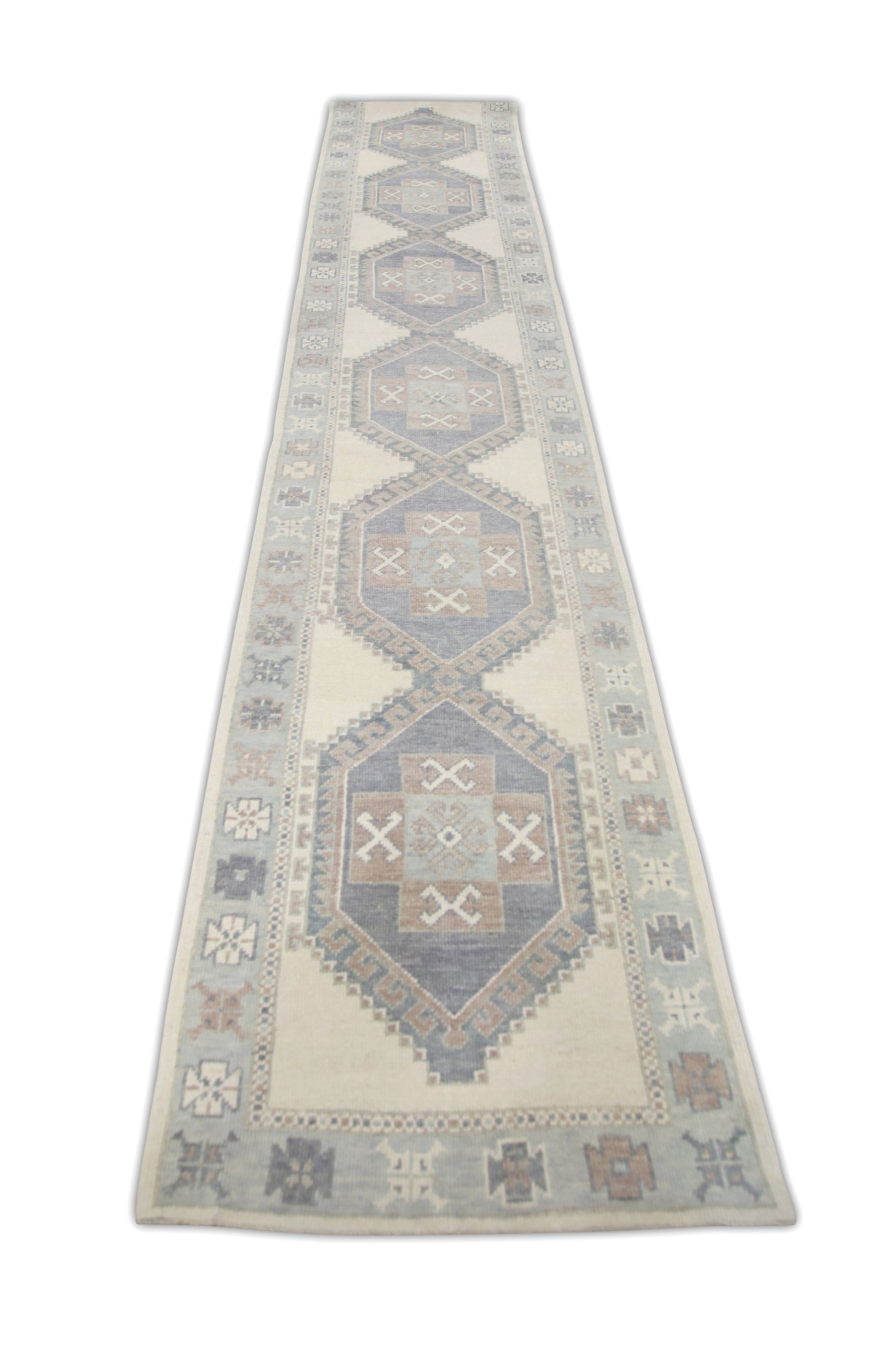 Turkish Oushak Rug 3'1" x 16'8" #6739
