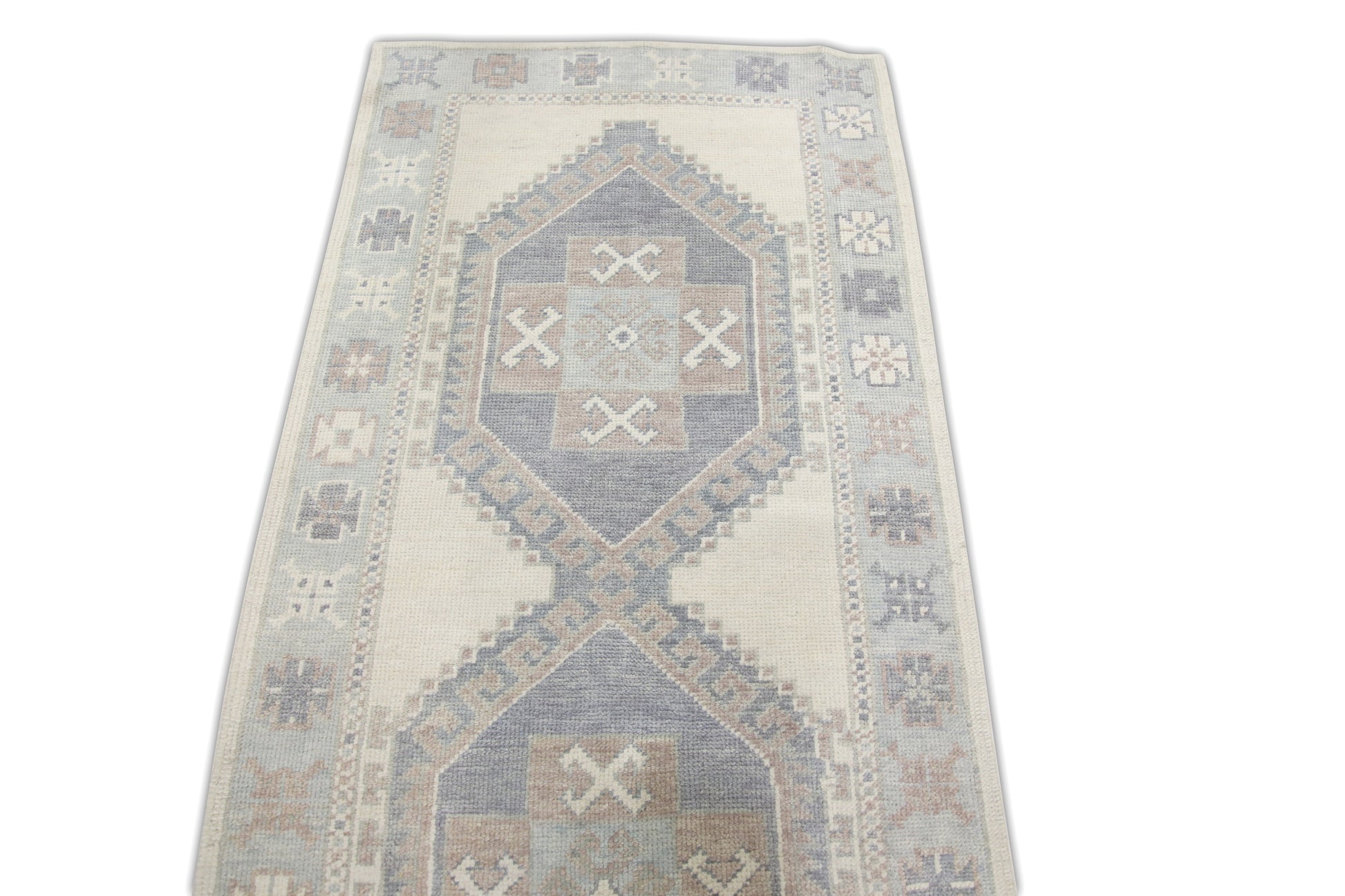 Turkish Oushak Rug 3'1" x 16'8" #6739